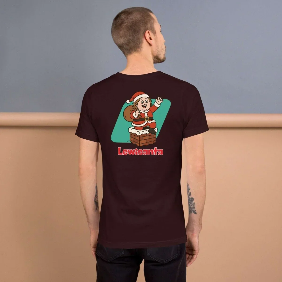 Lewis Capaldi Christmas T-Shirt | Unisex Sustainable Fan Apparel