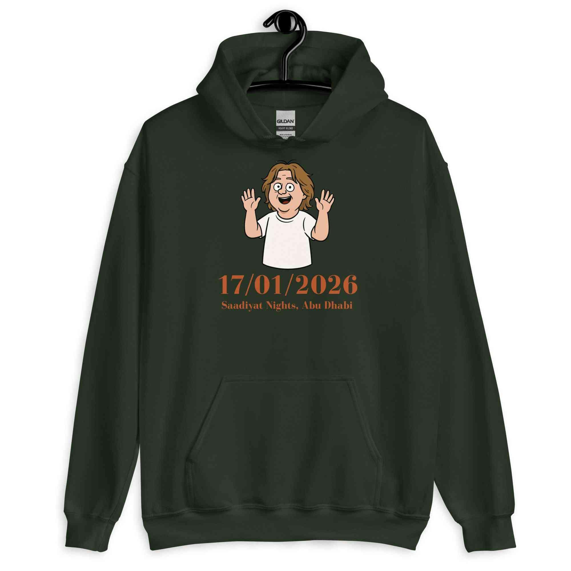 Lewis Capaldi 2026 Tour Hoodie - Eco-Friendly Unisex Cotton Blend