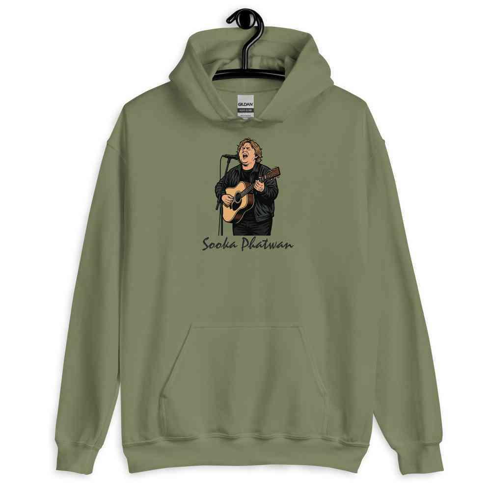 Lewis Capaldi Hoodie - Sustainable Soft Fabric Unisex Apparel by Alcyone213k