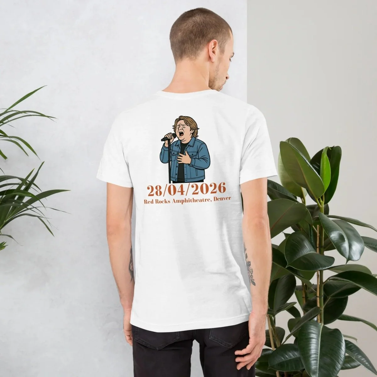 Lewis Capaldi Tour T-Shirt 2026 | Unisex Cotton Concert Tee