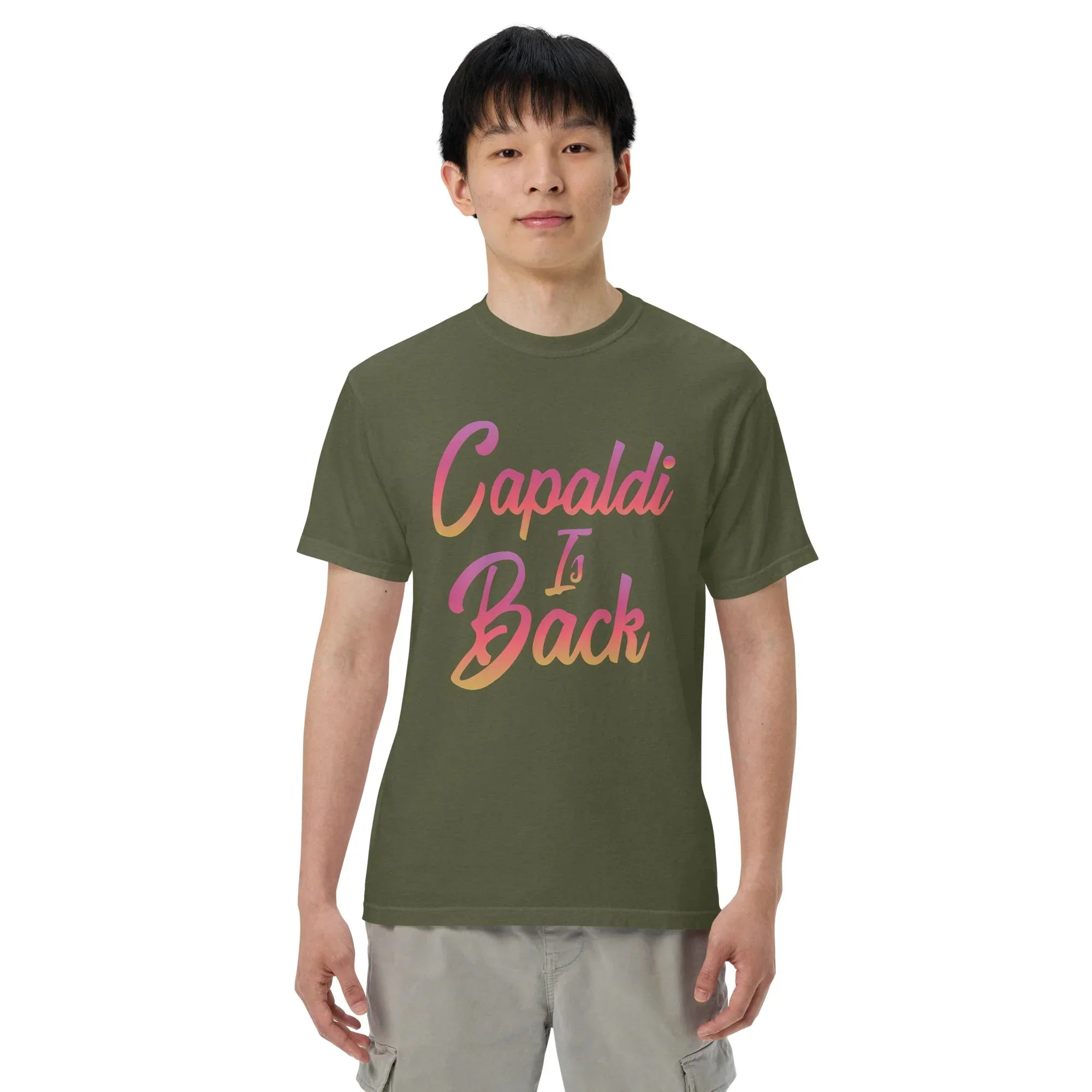 Lewis Capaldi T-Shirt | Unisex Cotton Graphic Tee - Capaldi Is Back