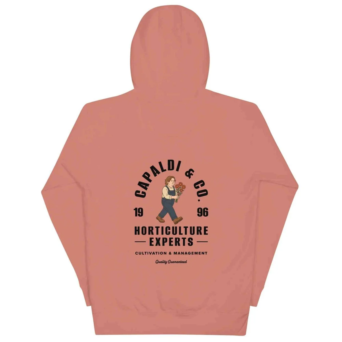 Lewis Capaldi Hoodie - Dusty Pink Eco-Friendly Unisex Comfort Wear for Music Fans