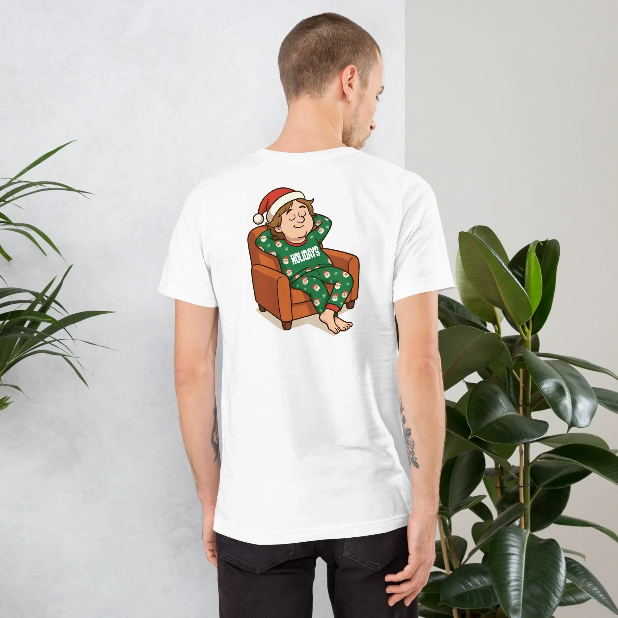 Lewis Capaldi Organic Cotton Christmas T-Shirt | Unisex Festive Apparel