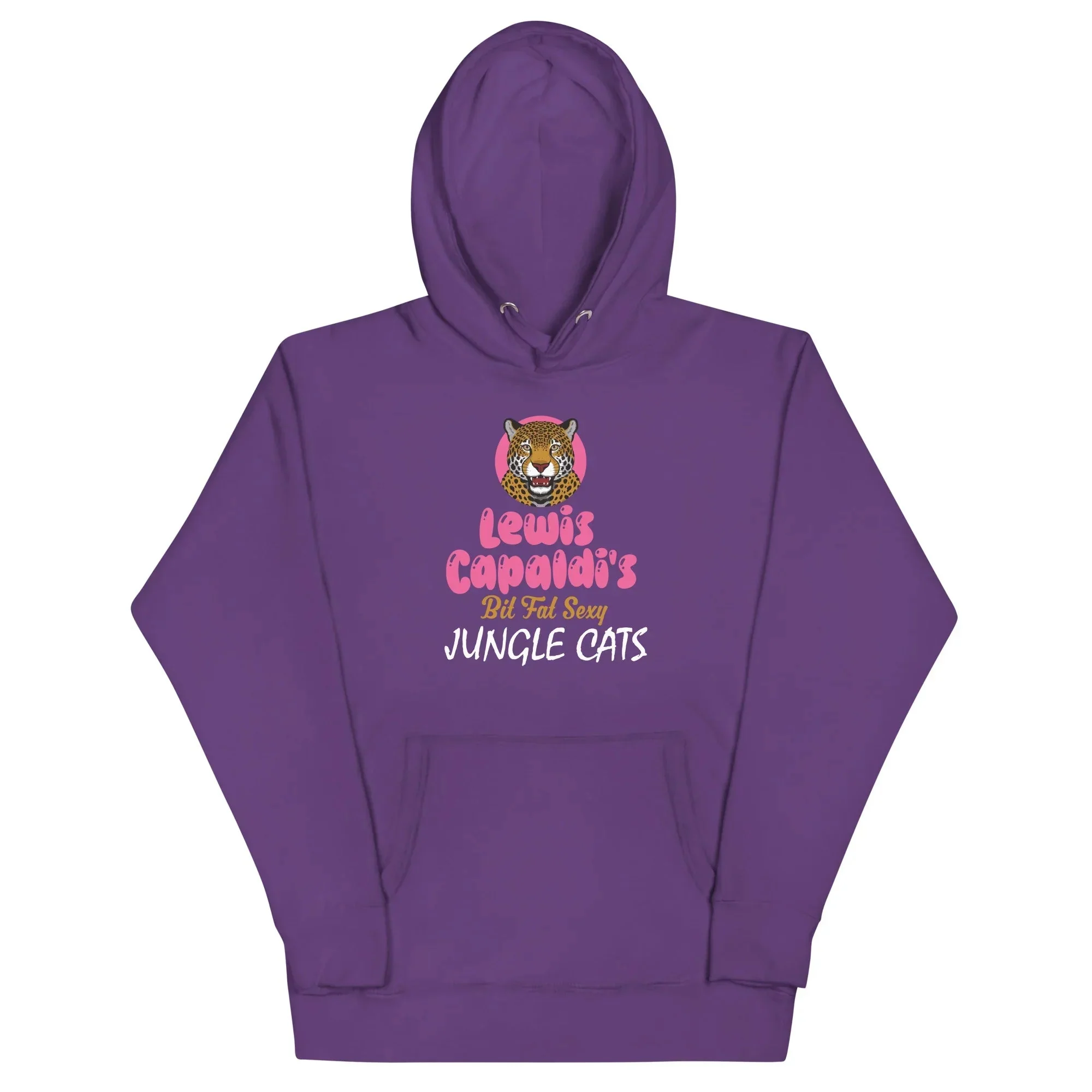 Lewis Capaldi Big Fat Sexy Jungle Cats Hoodie | Unisex Graphic Sweatshirt