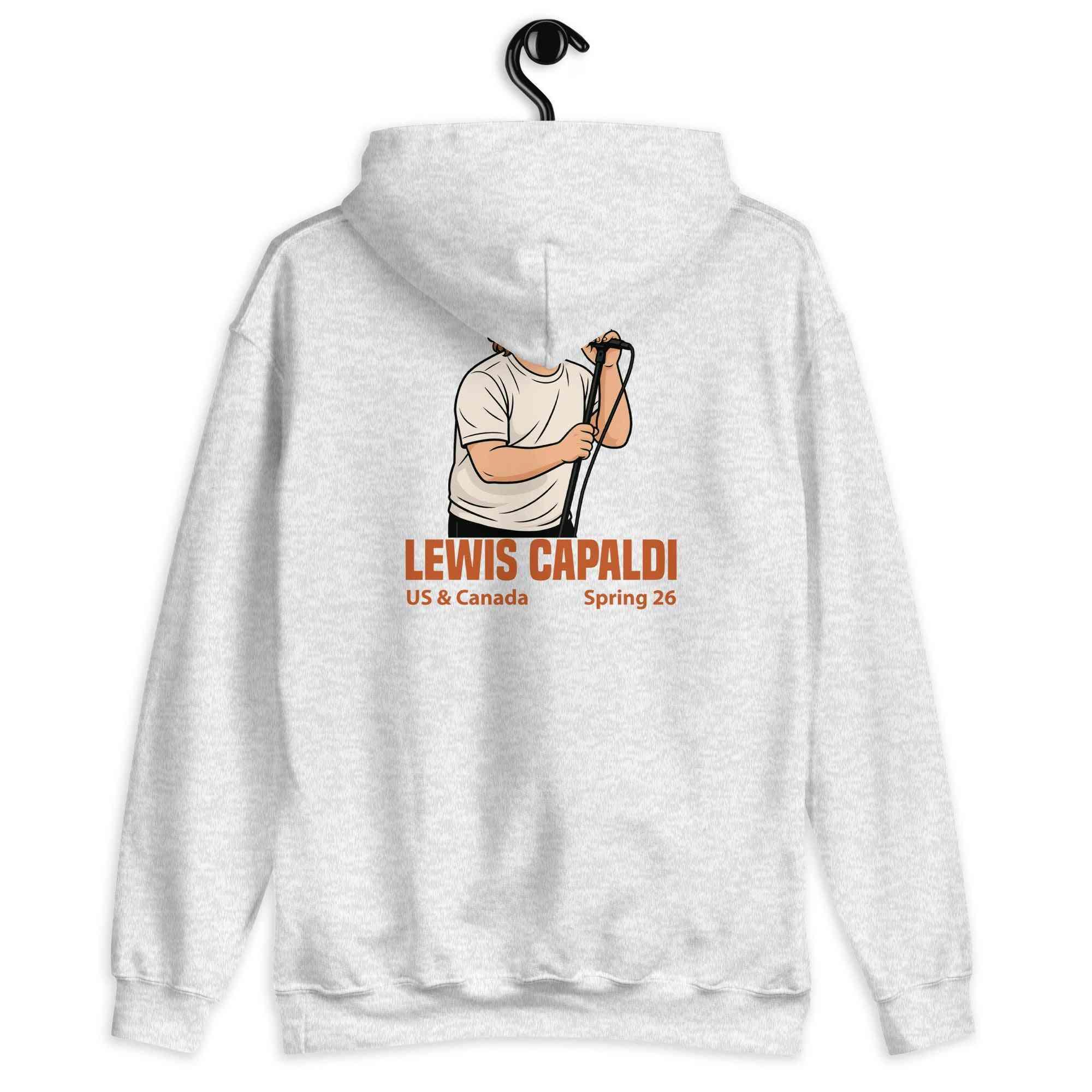 Lewis Capaldi Tour 2026 Unisex Hoodie - Alcyone213k Cotton Blend