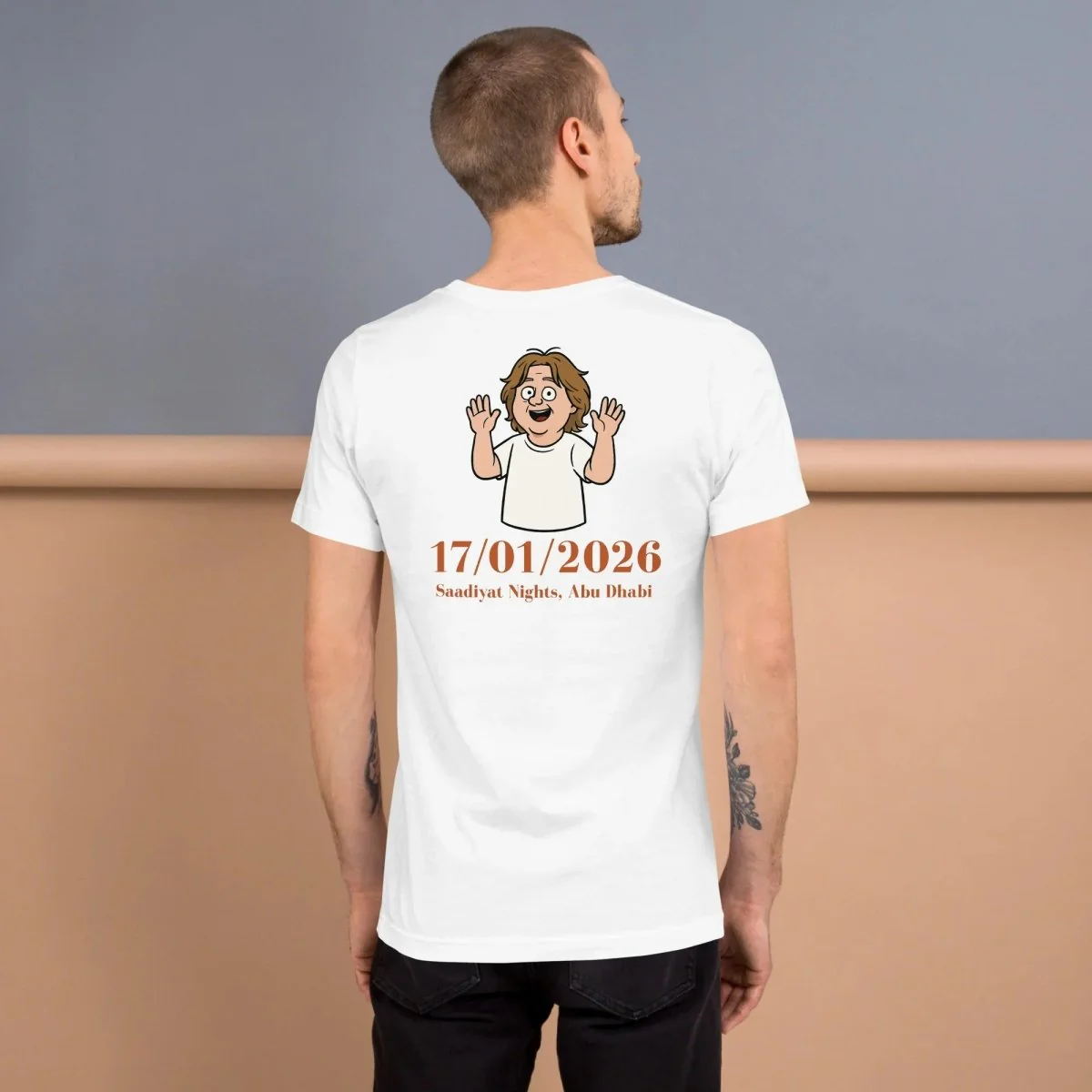 Lewis Capaldi Tour 2026 T-Shirt | Unisex Cotton Fan Apparel