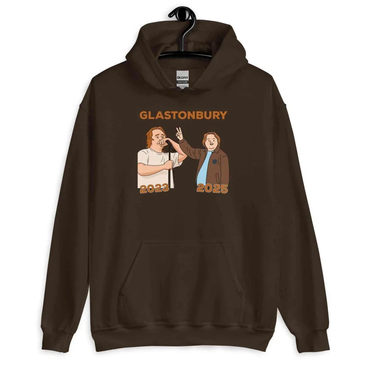 Lewis Capaldi Glastonbury Special Hoodie - Unisex Eco-Friendly Cotton Blend