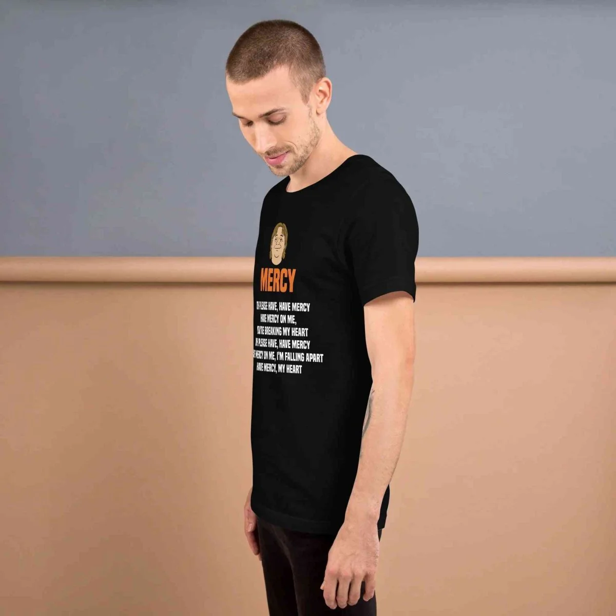 Lewis Capaldi Mercy Lyrics T-Shirt | Unisex Cotton Fan Merch