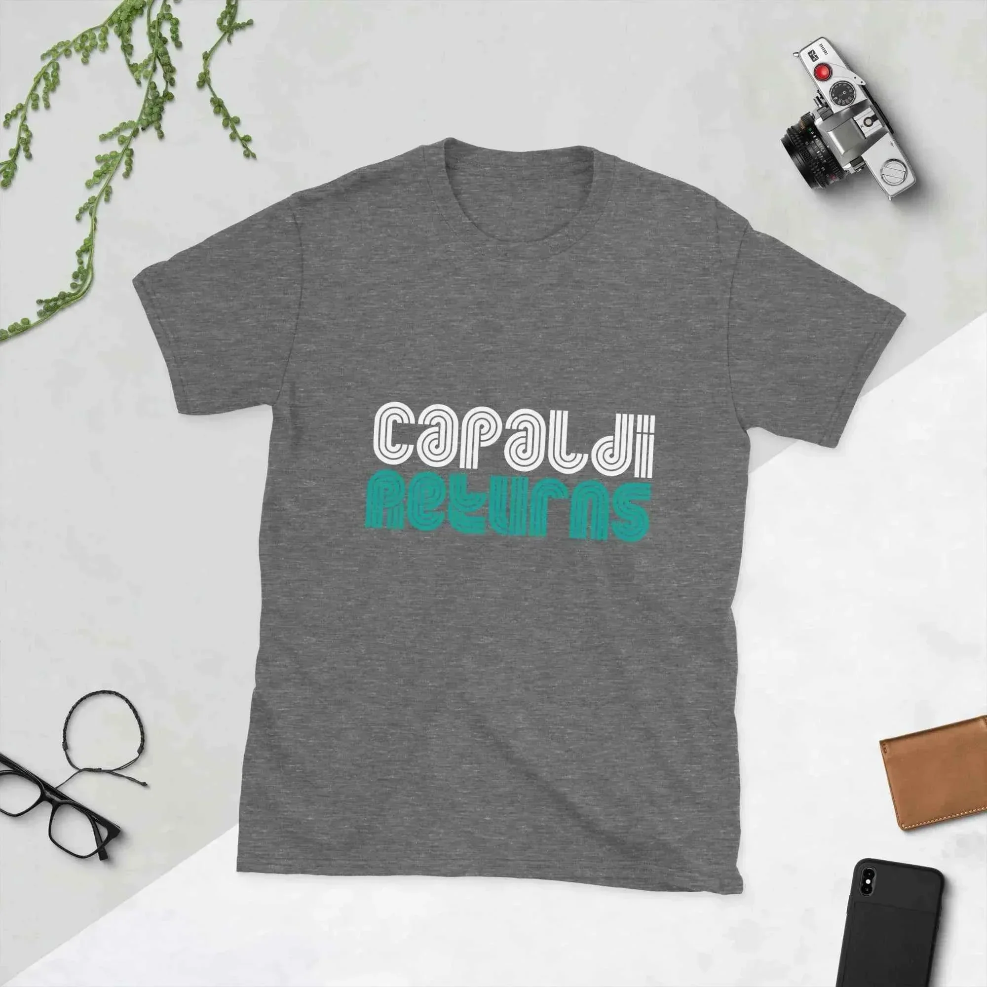 Lewis Capaldi Returns Unisex Casual T-Shirt | Eco-Friendly, Comfortable & Durable Fashion