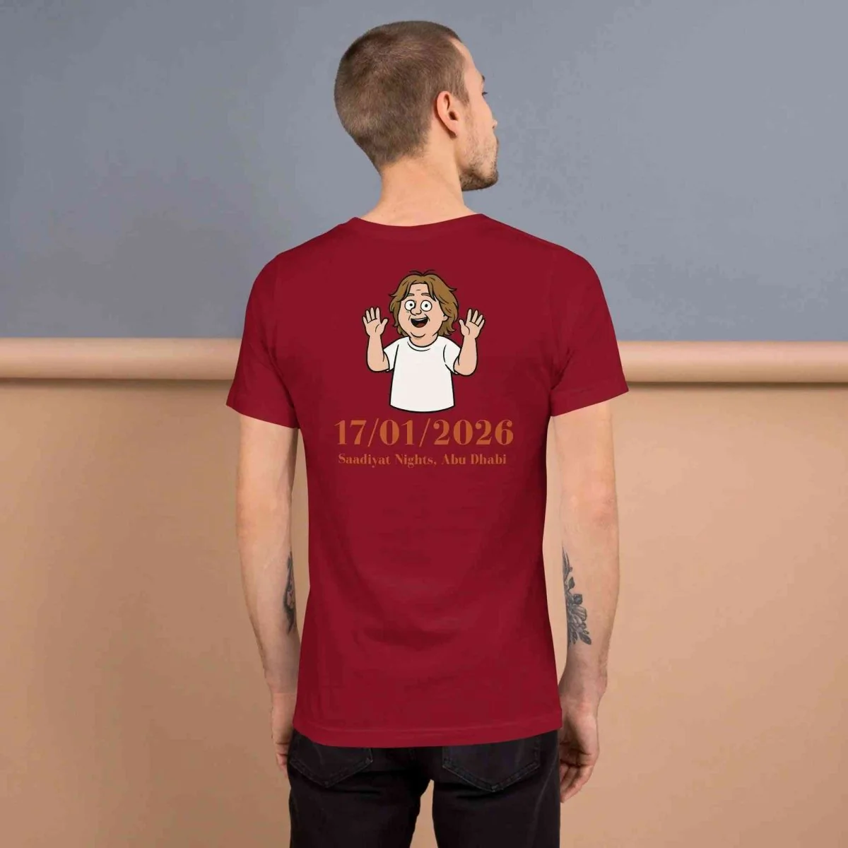 Lewis Capaldi Tour 2026 T-Shirt | Unisex Cotton Fan Apparel