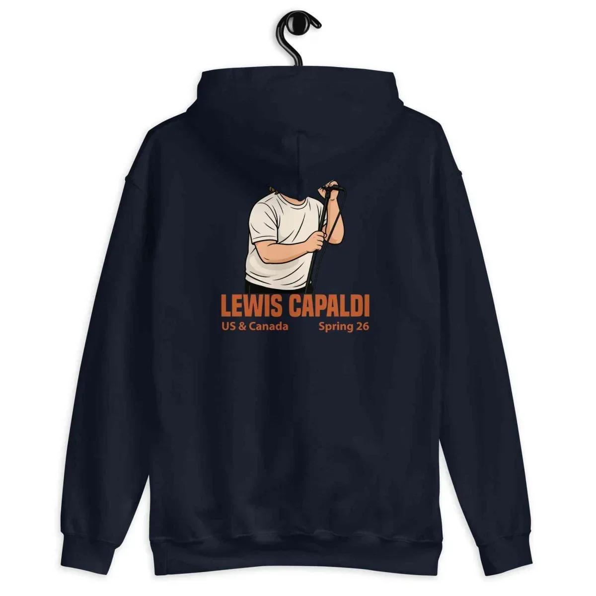 Lewis Capaldi Tour 2026 Unisex Hoodie - Alcyone213k Cotton Blend