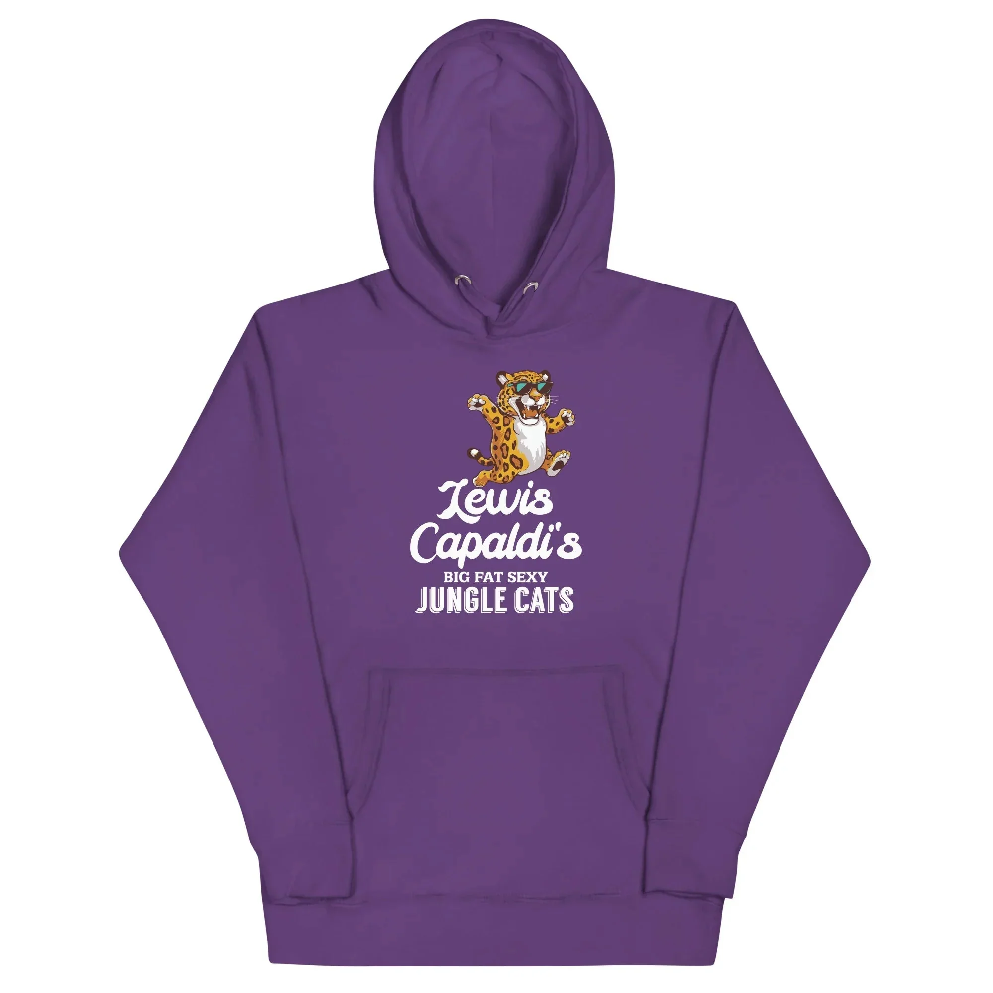 Lewis Capaldi Big Fat Sexy Jungle Cats Unisex Hoodie