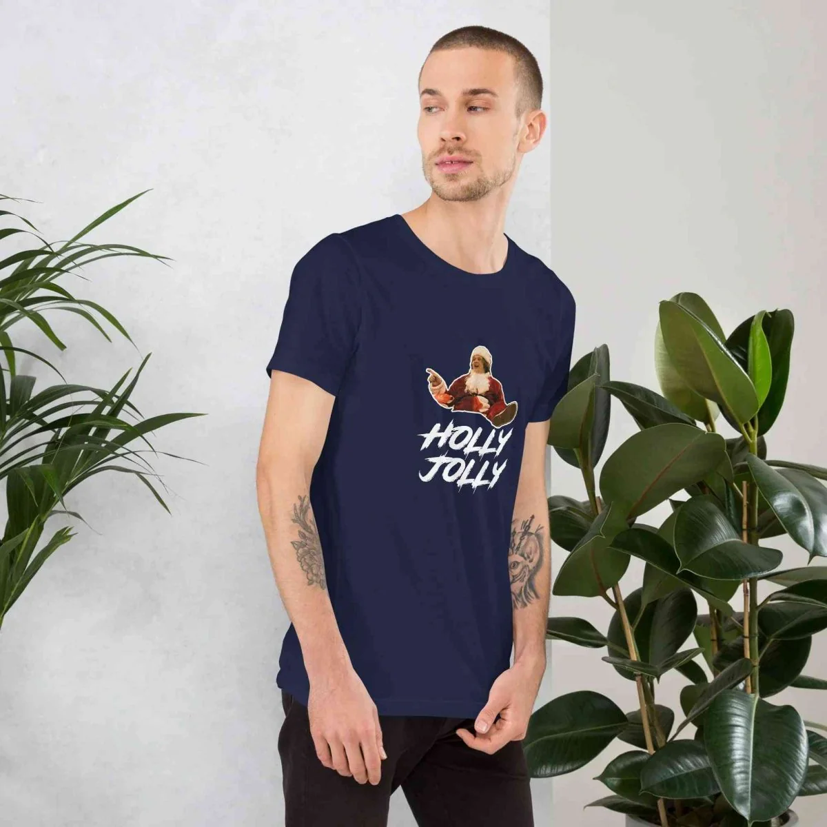 Lewis Capaldi Christmas T-Shirt - Holly Jolly Festive Unisex Apparel