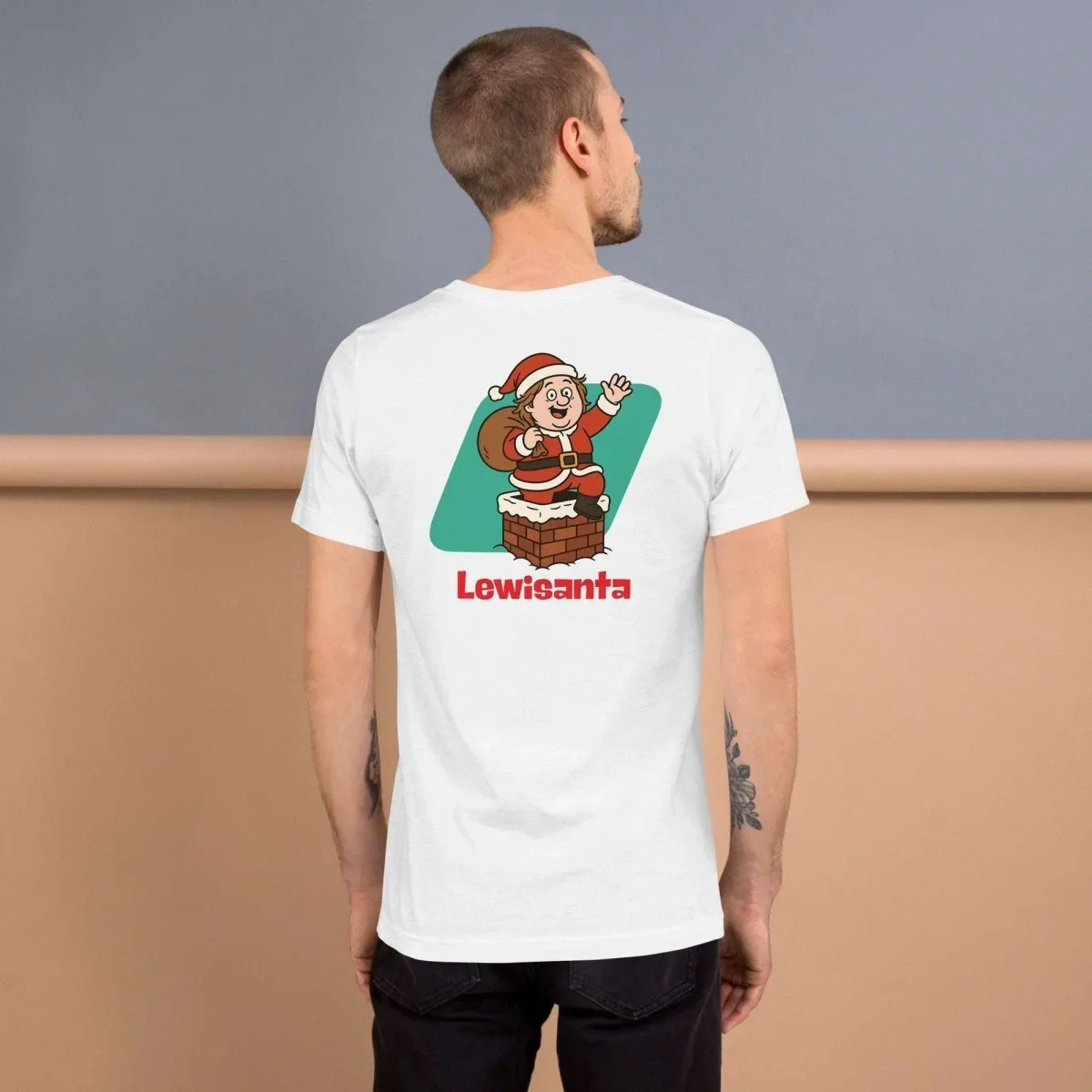 Lewis Capaldi Christmas T-Shirt | Unisex Sustainable Fan Apparel
