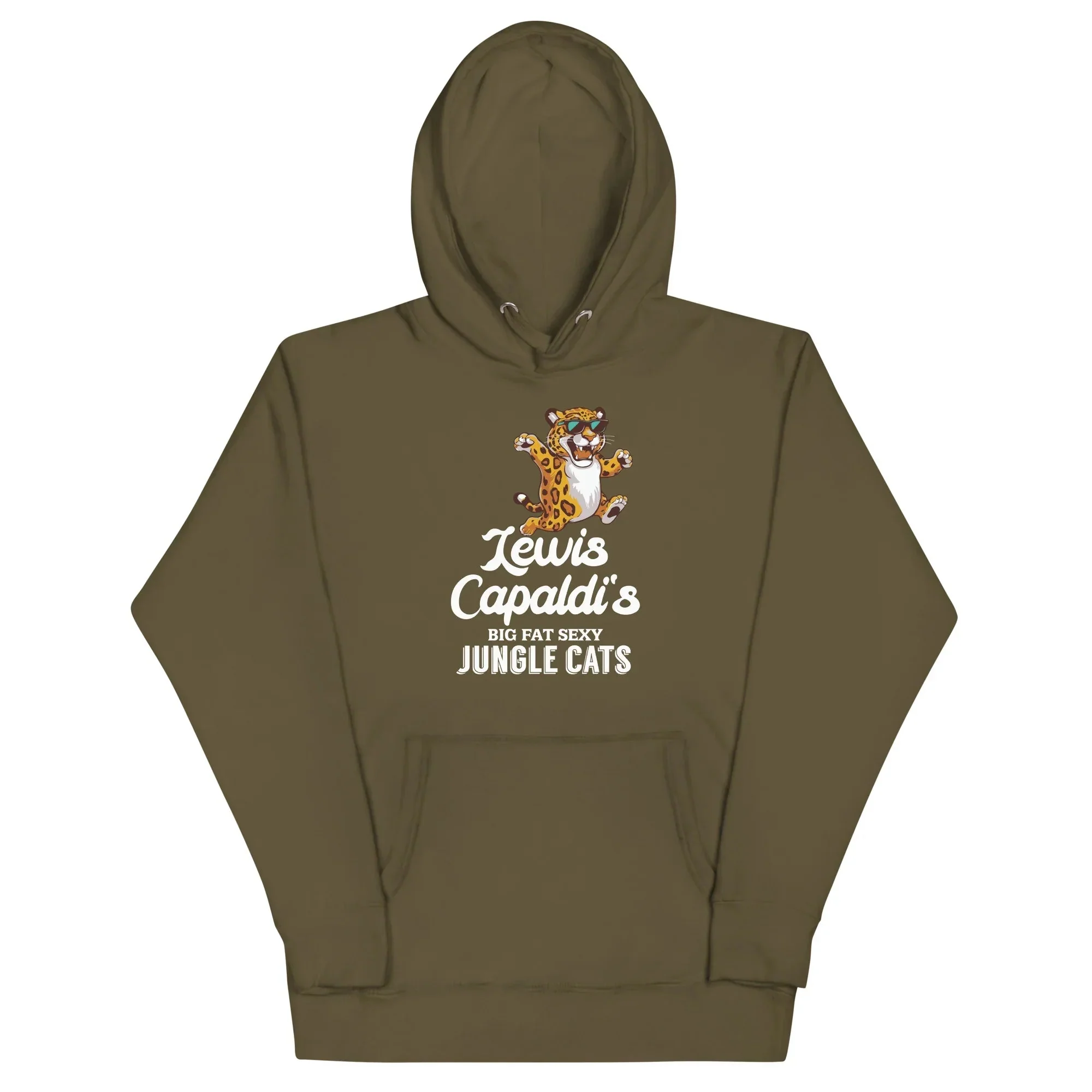 Lewis Capaldi Big Fat Sexy Jungle Cats Unisex Hoodie