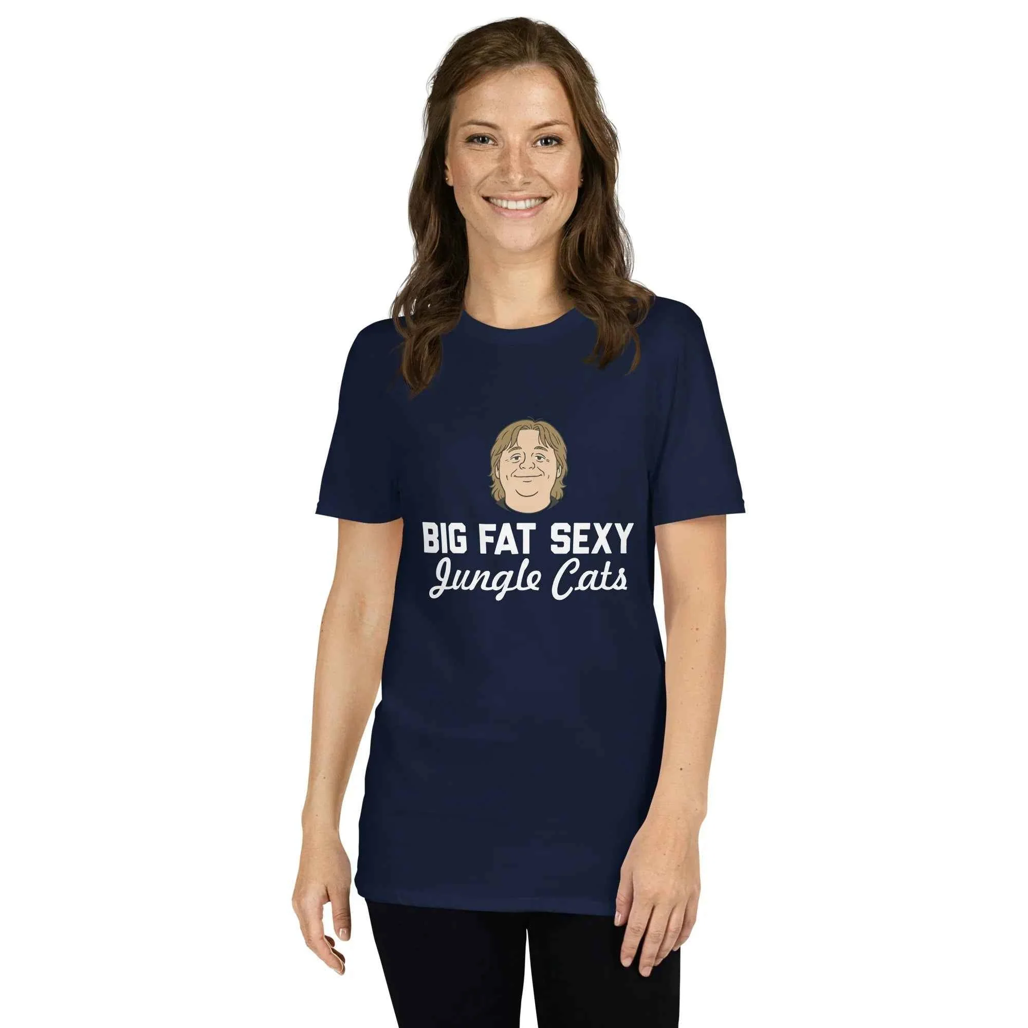 Lewis Capaldi T-Shirt | Big Fat Sexy Jungle Cats Cotton Unisex Tee