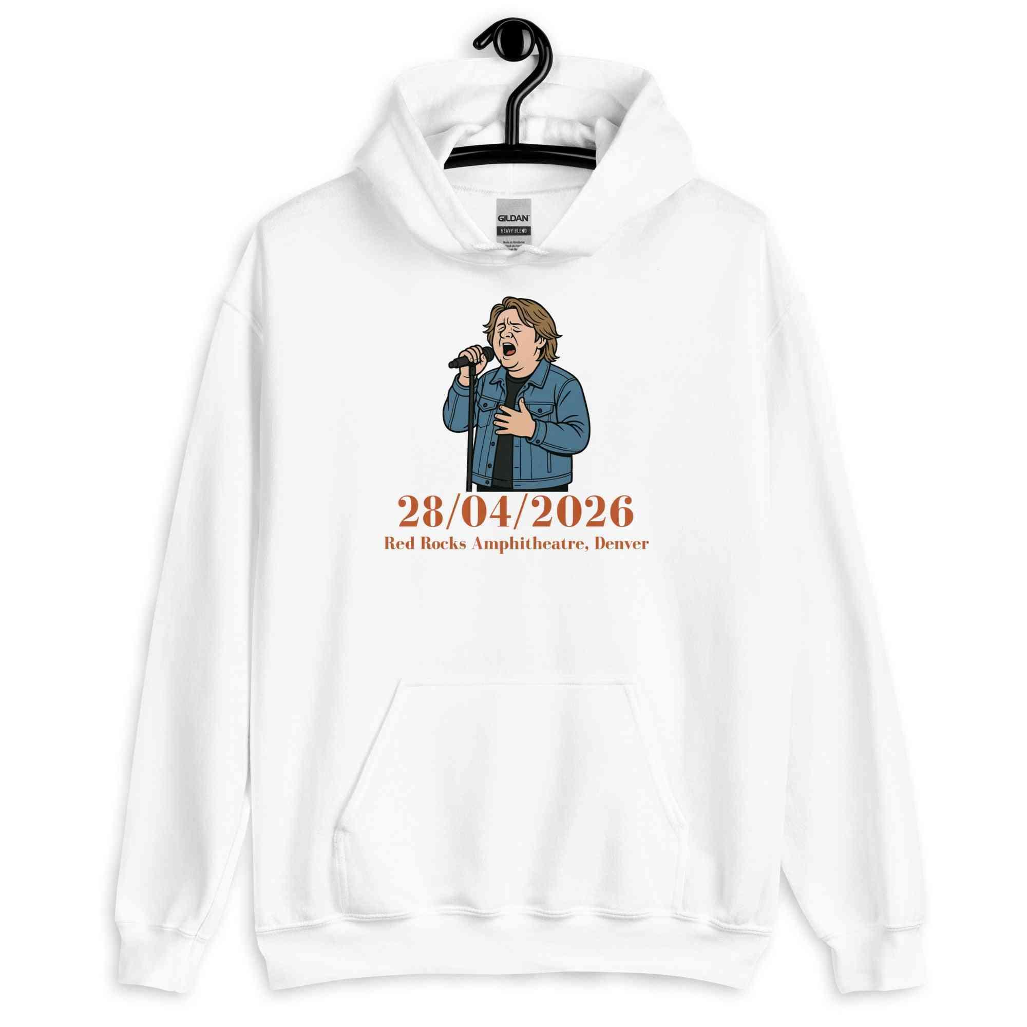 Lewis Capaldi Tour Hoodie 2026 | Unisex Black Cotton-Poly Blend