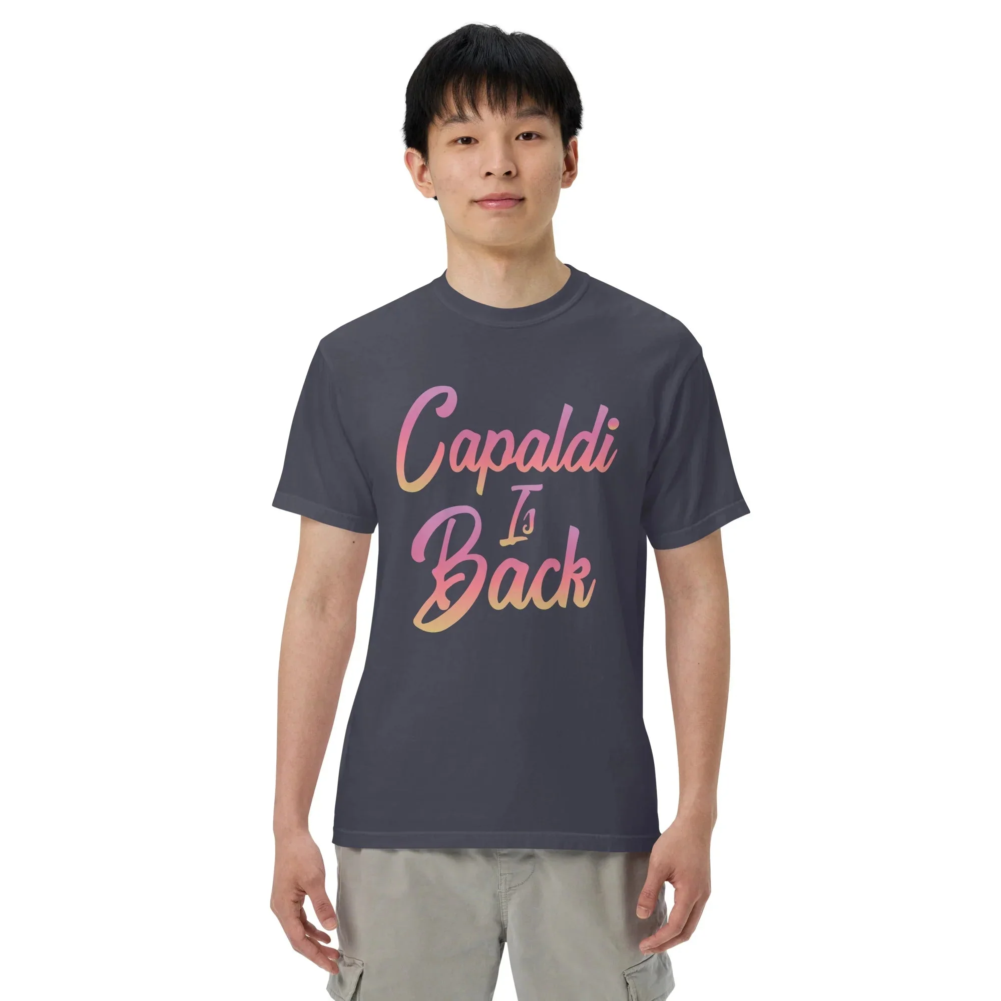 Lewis Capaldi T-Shirt | Unisex Cotton Graphic Tee - Capaldi Is Back