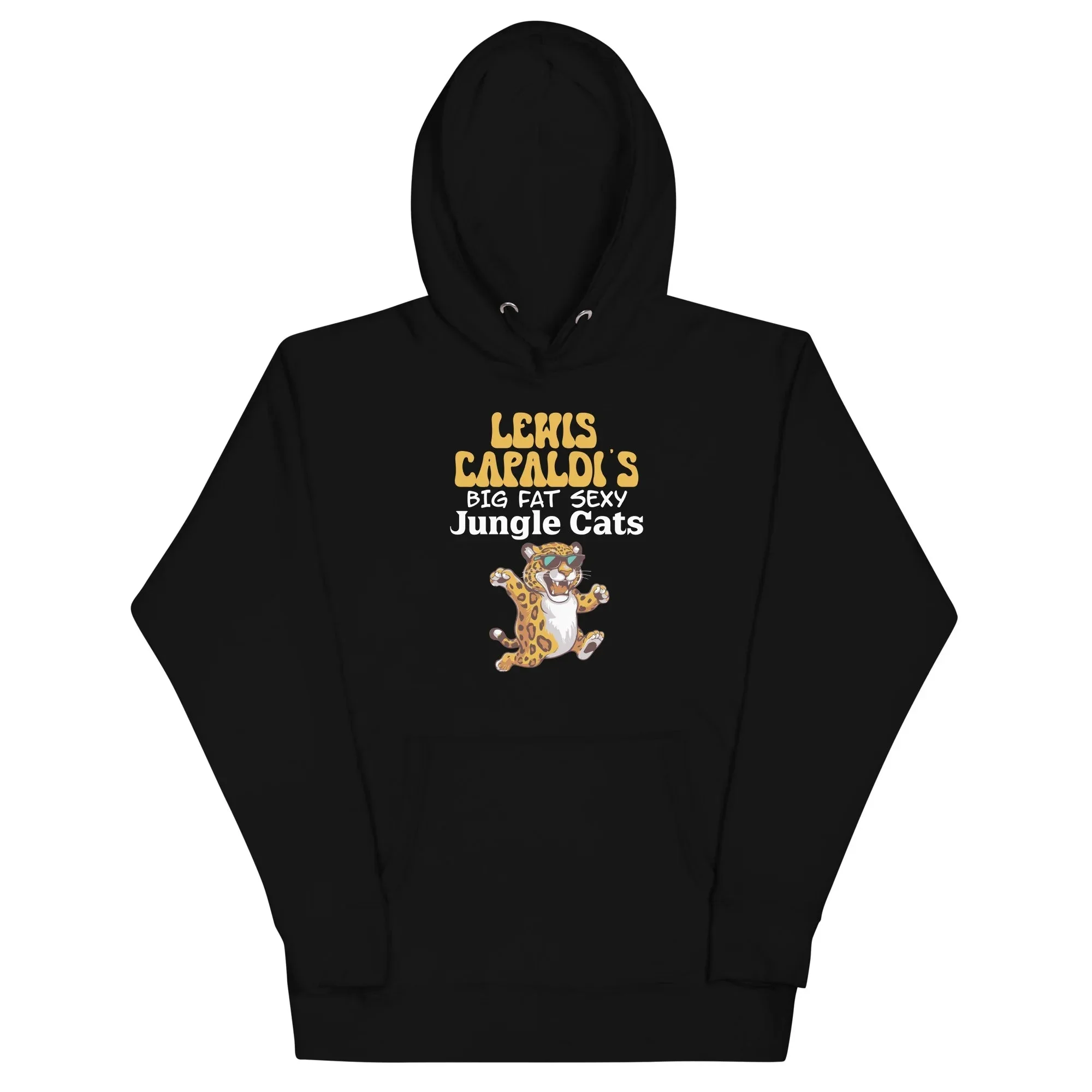 Lewis Capaldi Big Fat Sexy Jungle Cats Hoodie - Unisex Graphic Sweatshirt