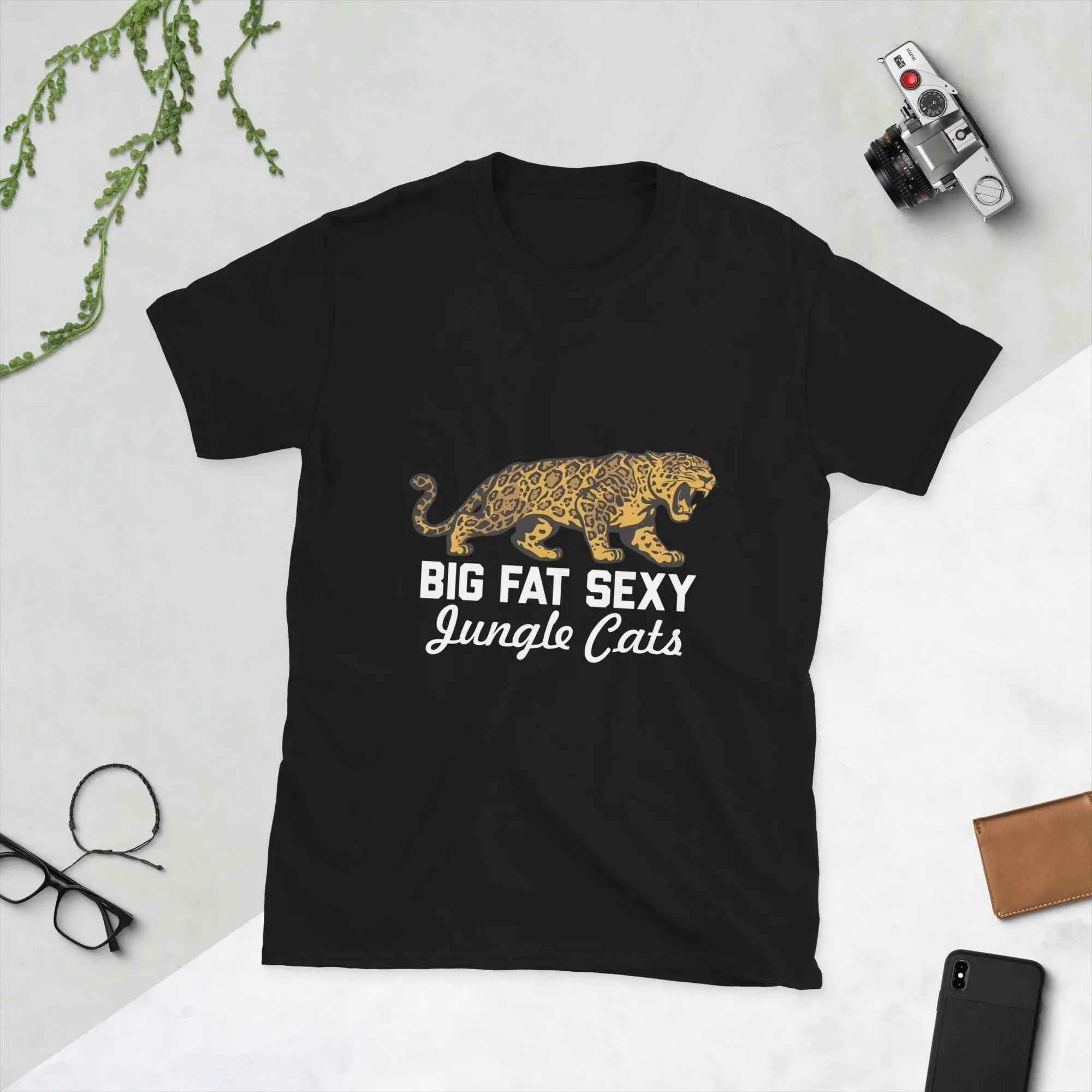 Lewis Capaldi T-Shirt - Big Fat Sexy Jungle Cats Unisex Cotton