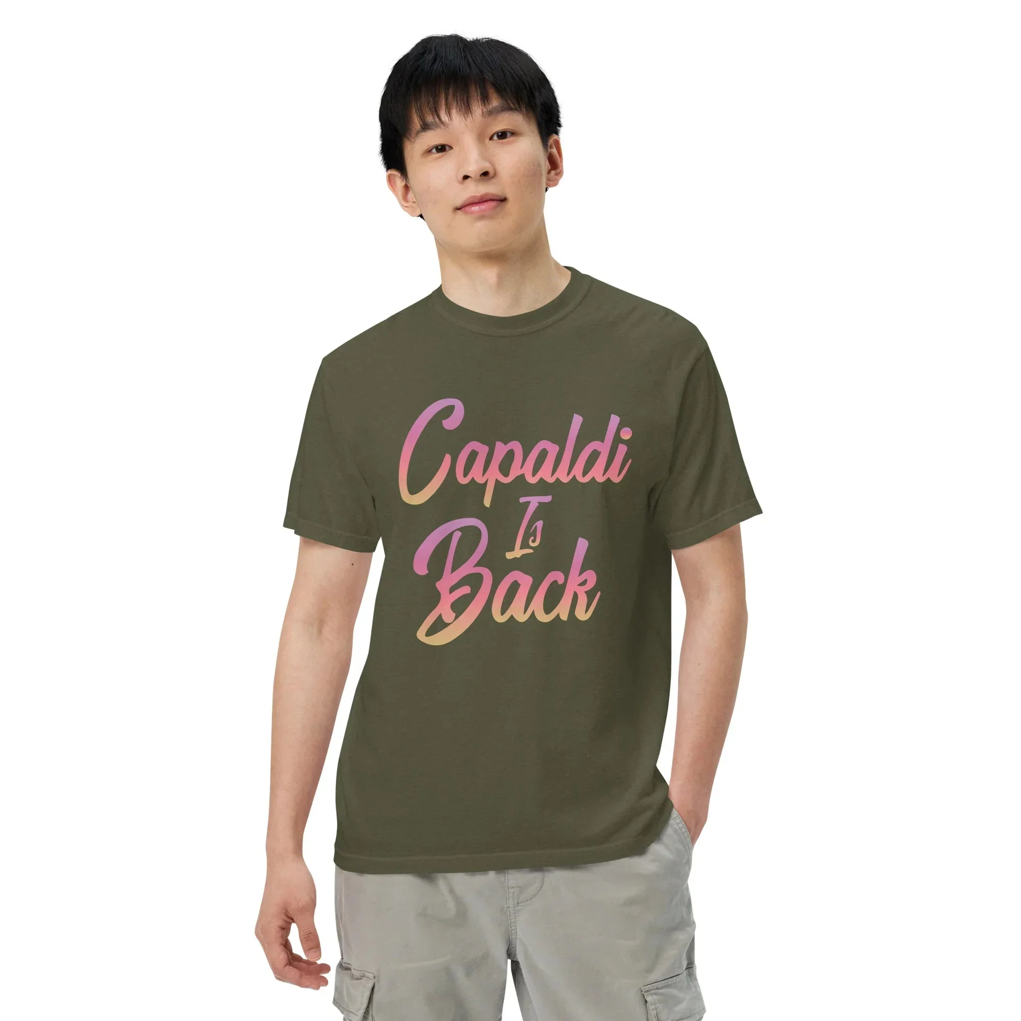 Lewis Capaldi T-Shirt | Unisex Cotton Graphic Tee - Capaldi Is Back