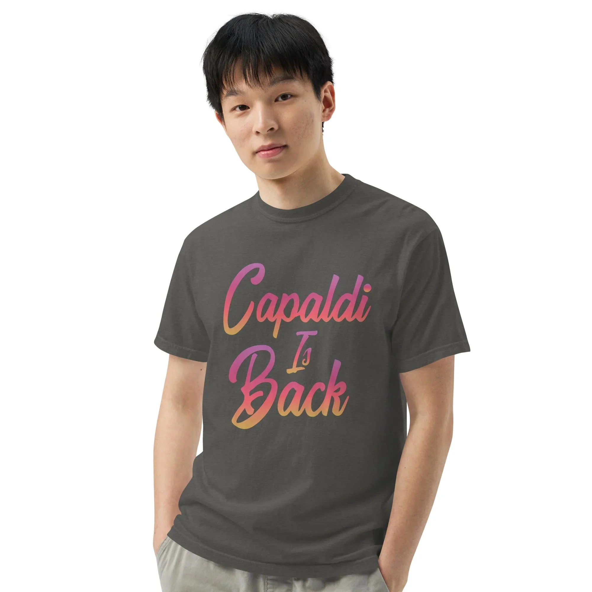 Lewis Capaldi T-Shirt | Unisex Cotton Graphic Tee - Capaldi Is Back
