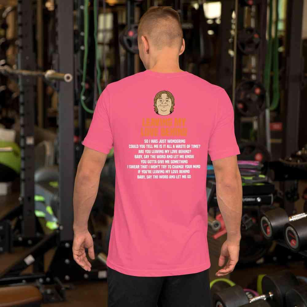 Lewis Capaldi Leaving My Love Behind Lyrics T-Shirt | Unisex Cotton Tee