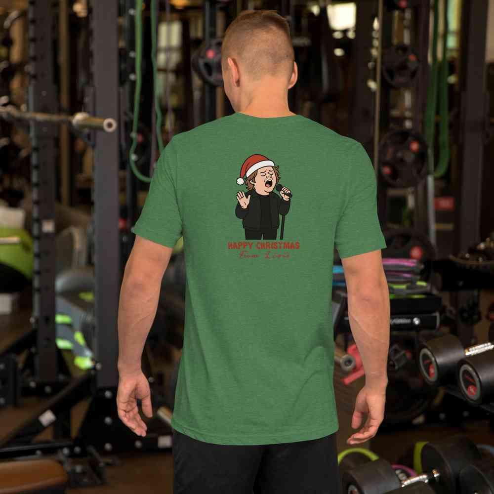 Lewis Capaldi Christmas T-Shirt Unisex | Eco-Friendly Festive Design