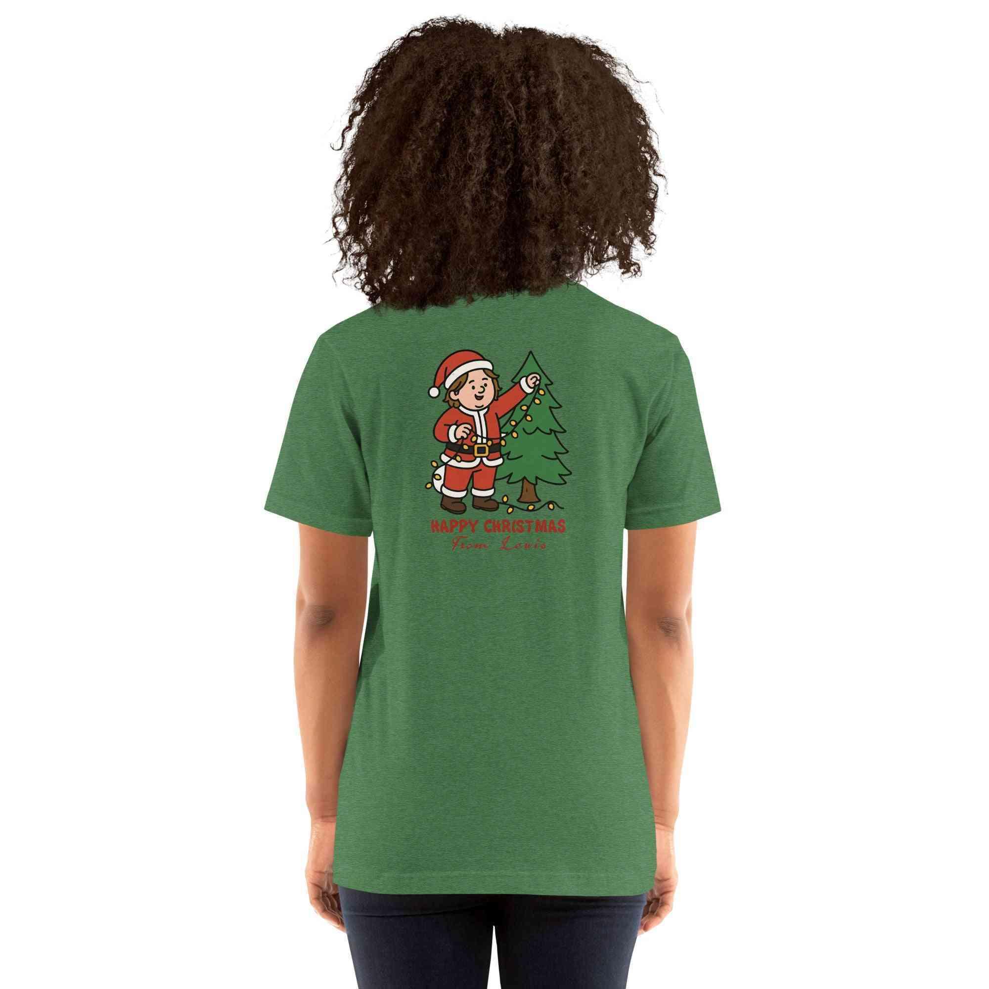 Lewis Capaldi Christmas T-Shirt | Unisex Organic Cotton Festive Tee