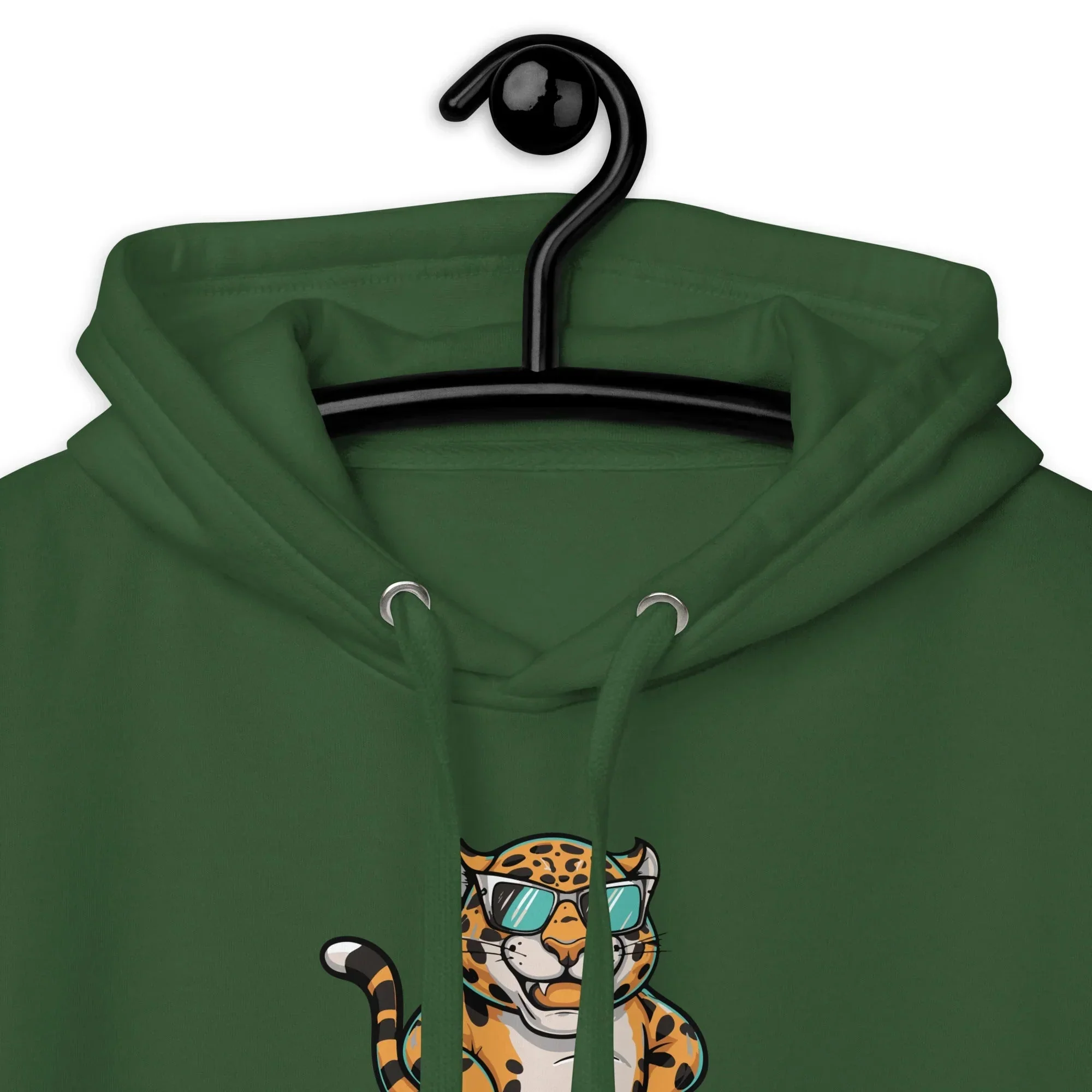 Lewis Capaldi Big Fat Sexy Jungle Cats Hoodie - Unisex Black Cotton Blend