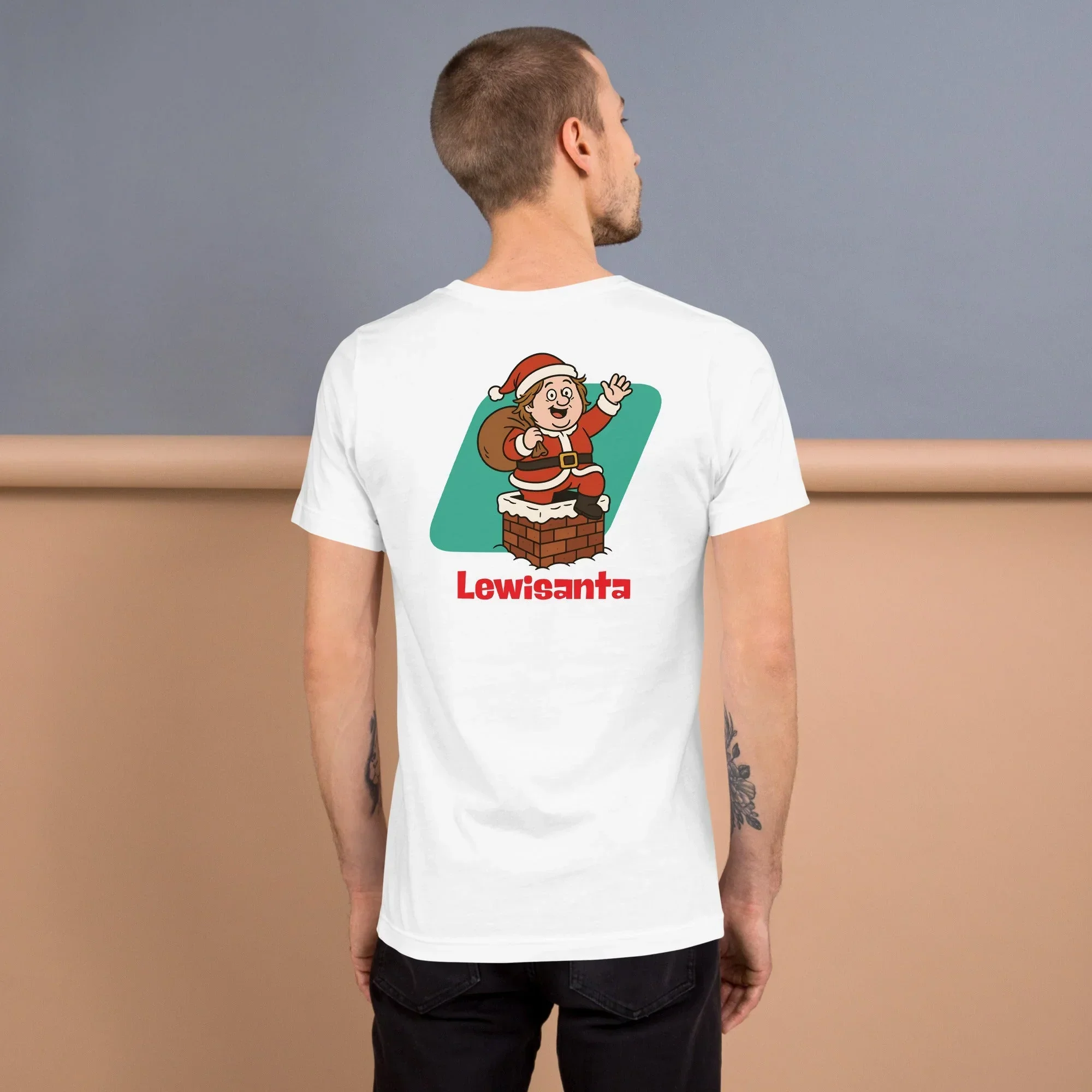 Lewis Capaldi Christmas T-Shirt | Unisex Sustainable Fan Apparel