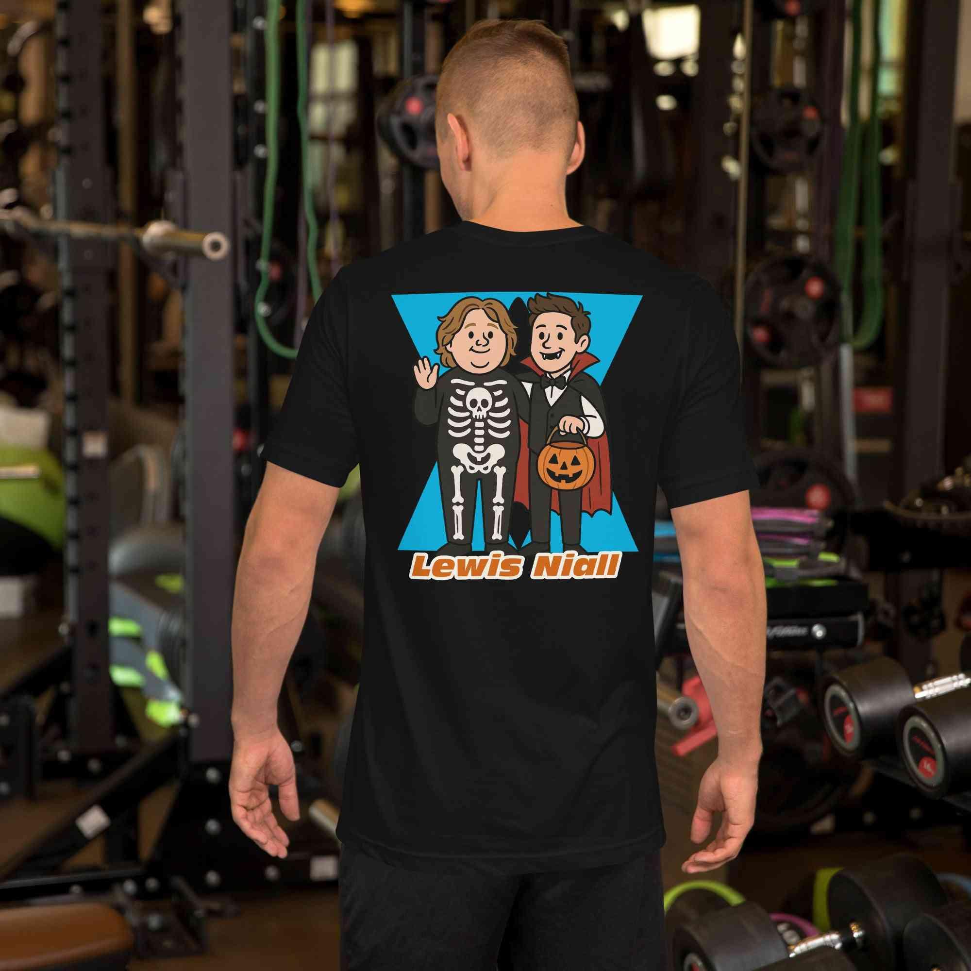 Lewis Capaldi Niall Horan Halloween T-Shirt | Unisex Music Fan Apparel