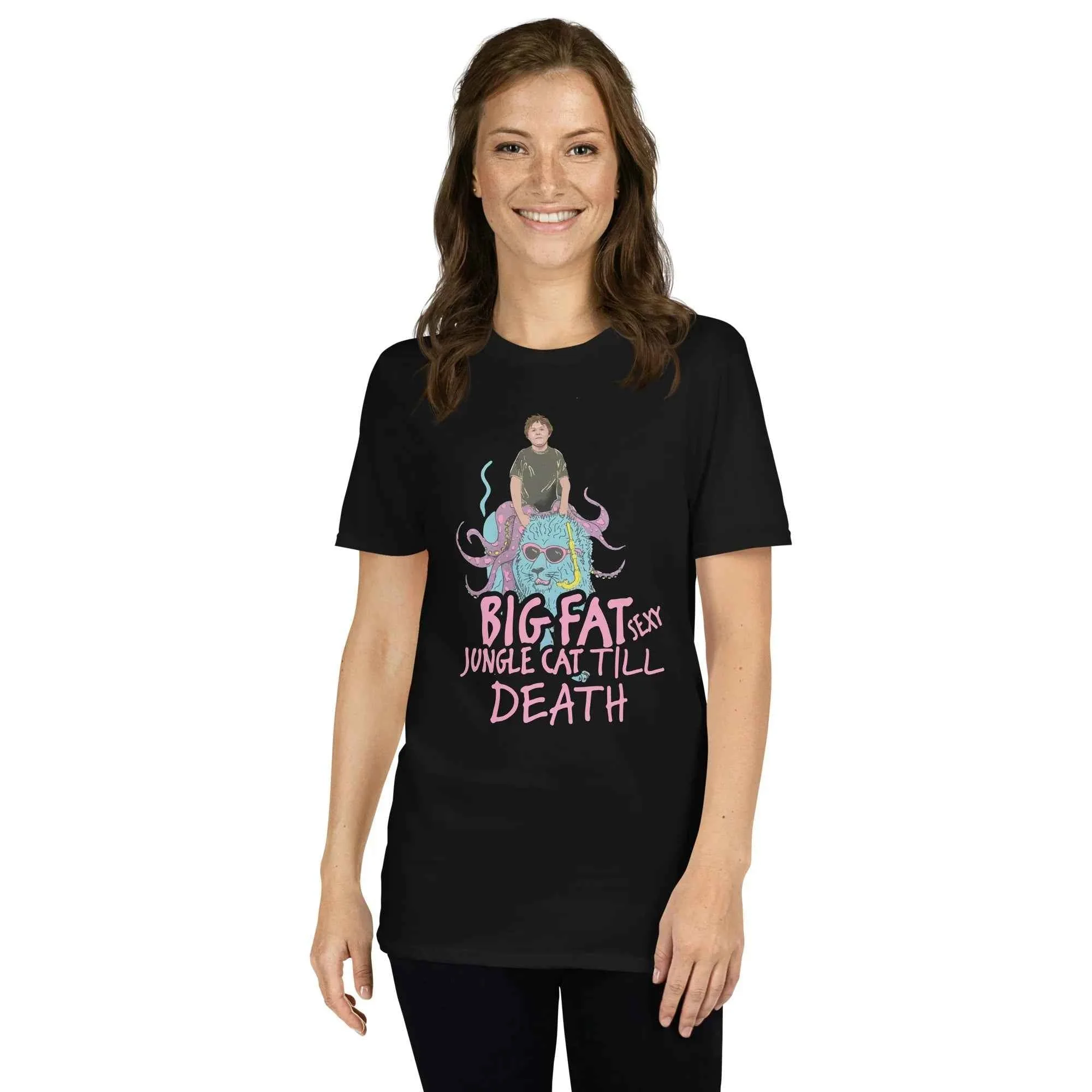 Lewis Capaldi T-Shirt | Big Fat Sexy Jungle Cats Unisex Graphic Tee