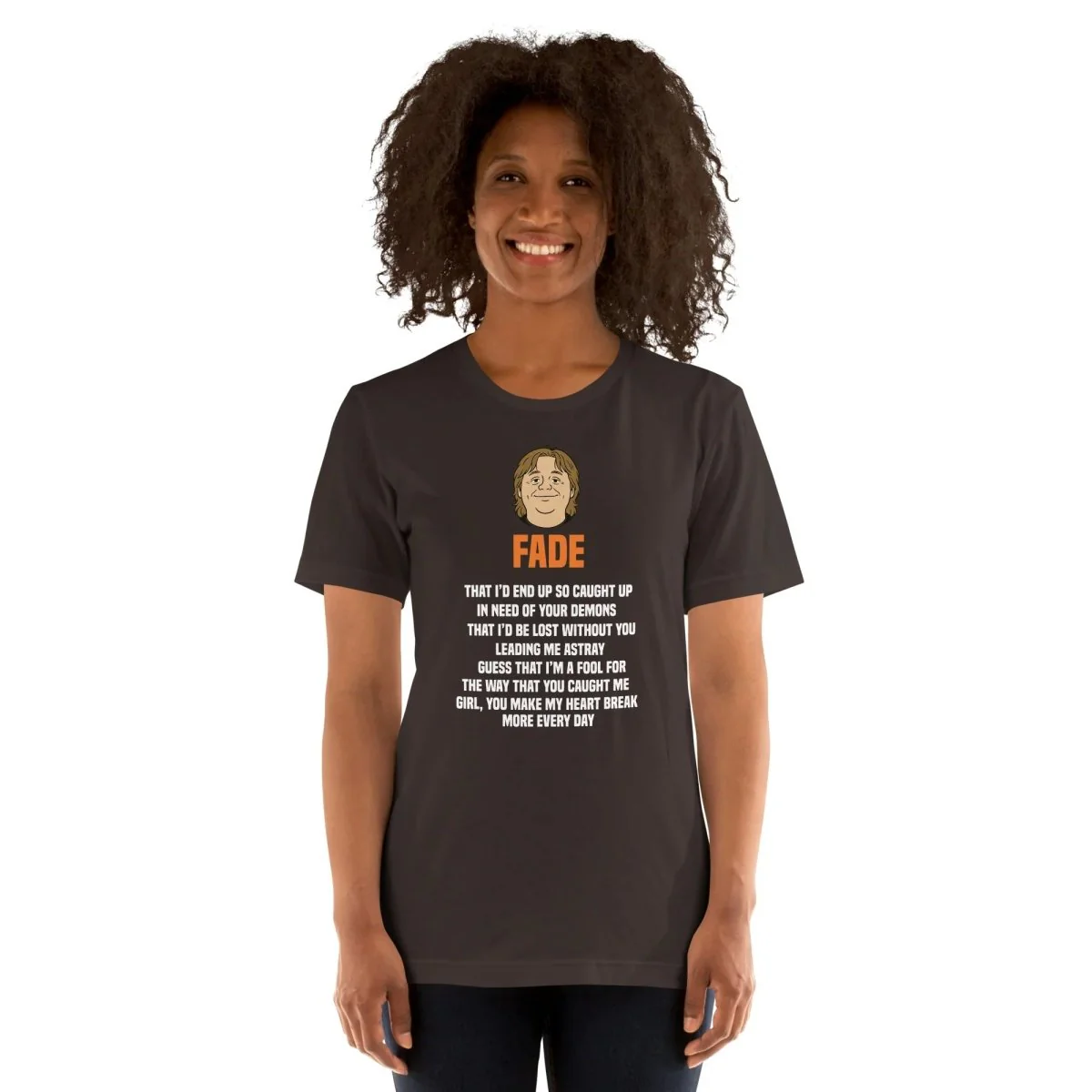 Lewis Capaldi Lyrics T-Shirt | Unisex Fade Design Cotton Tee