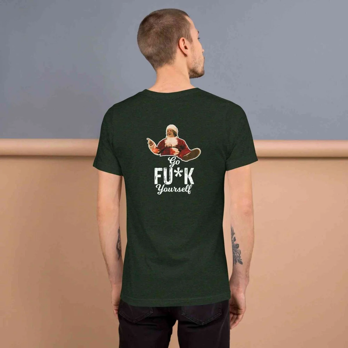 Lewis Capaldi Christmas T-Shirt | Unisex 'Go Fu*k Yourself' Festive Tee