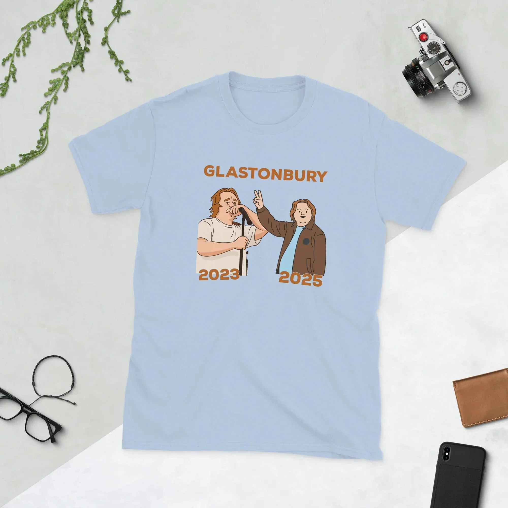 Lewis Capaldi Glastonbury T-Shirt | Sustainable Cotton Unisex Fan Apparel