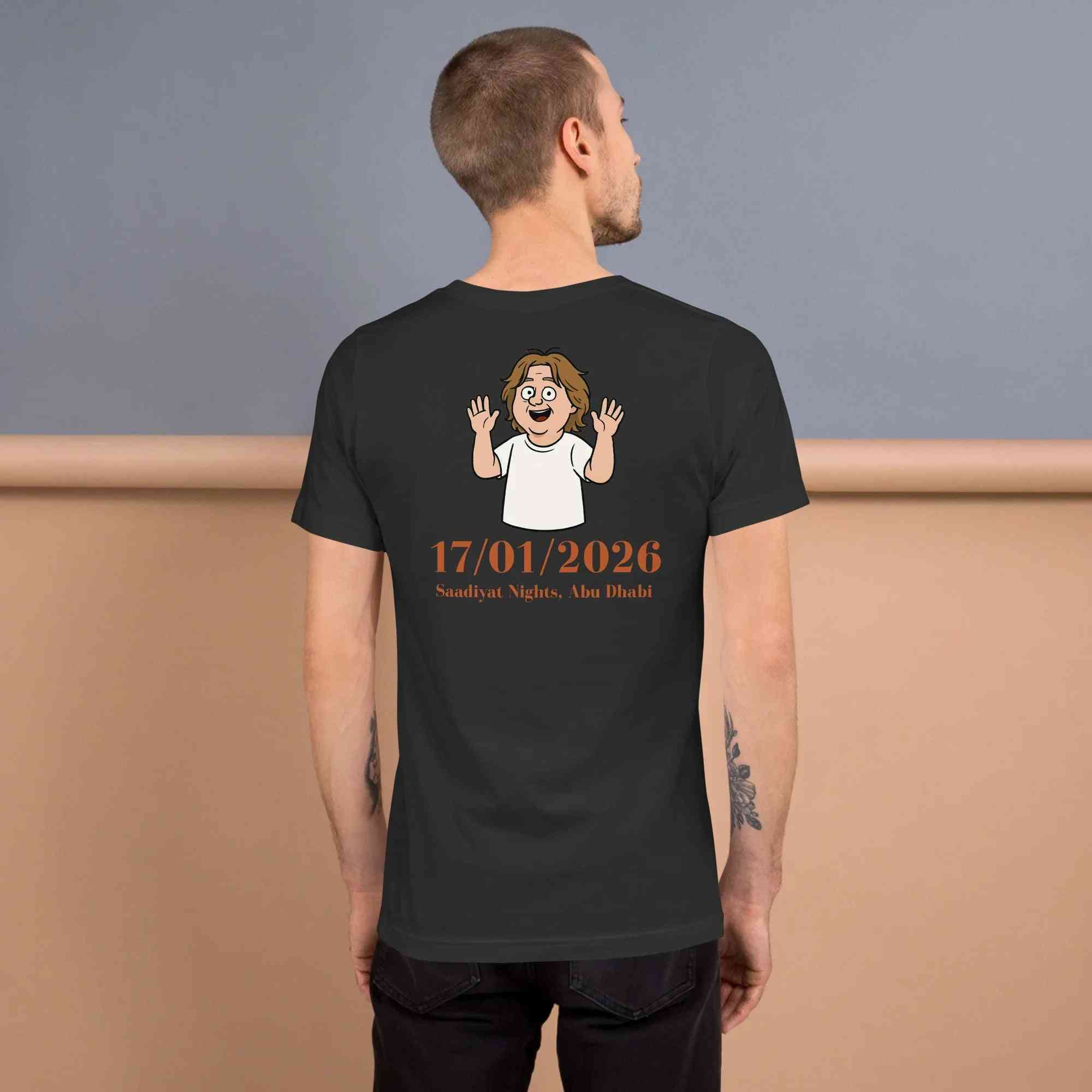 Lewis Capaldi Tour 2026 T-Shirt | Unisex Cotton Fan Apparel