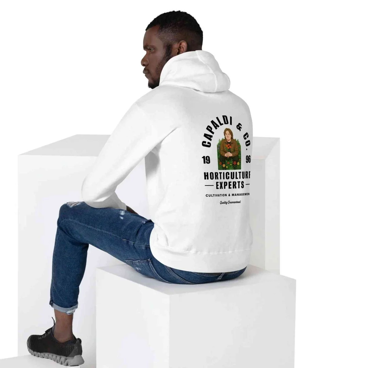 Lewis Capaldi Hoodie - Unisex Eco-Friendly Cotton Blend for Sustainable Style & Fandom