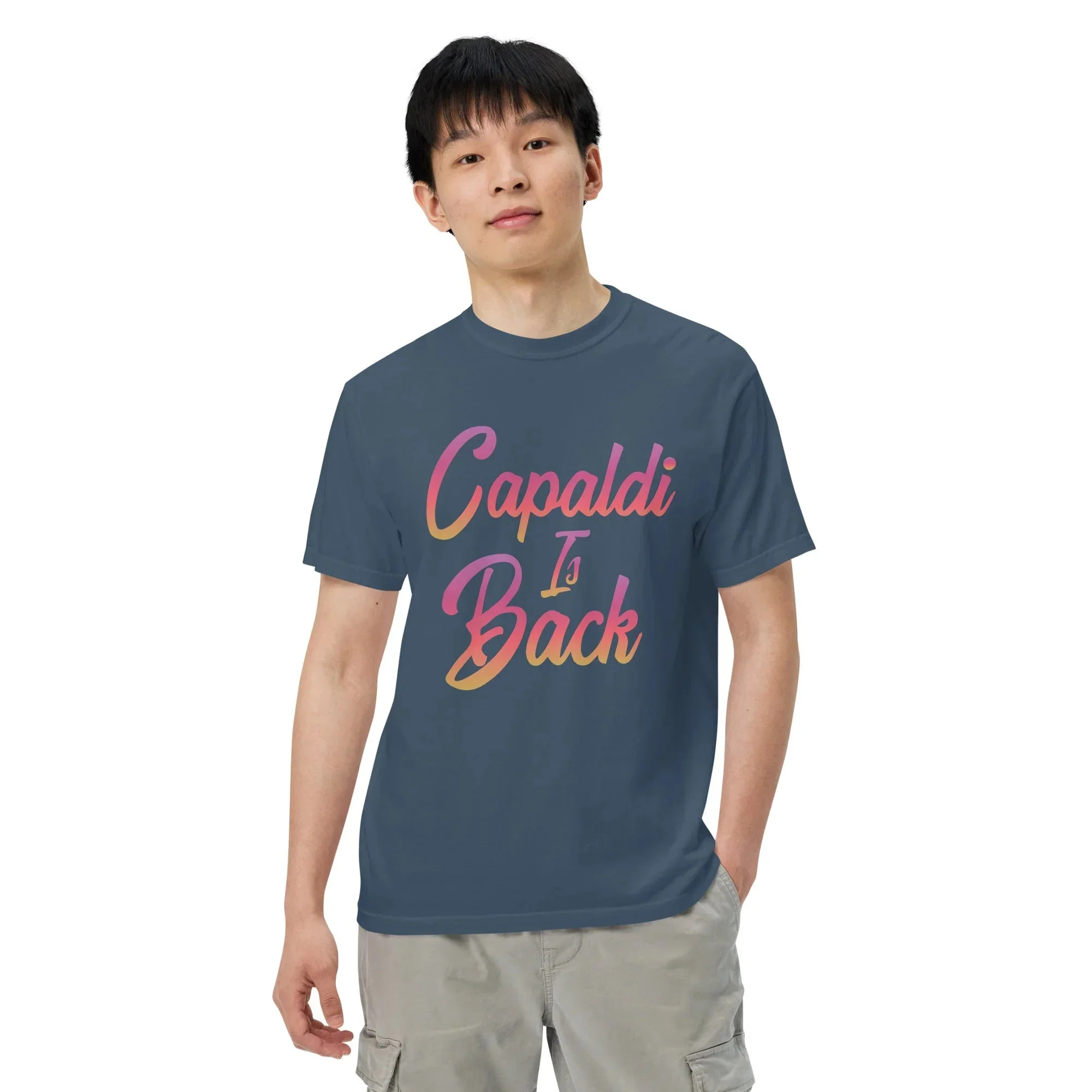 Lewis Capaldi T-Shirt | Unisex Cotton Graphic Tee - Capaldi Is Back