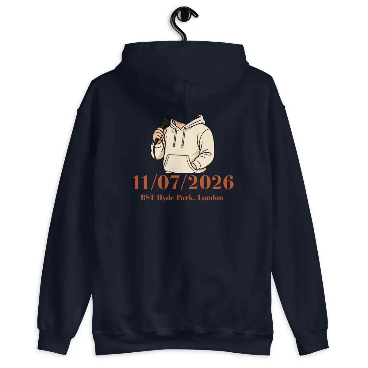 Lewis Capaldi Tour Hoodie 2026 | Unisex Black Cotton Blend