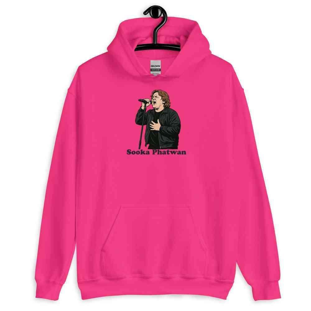 Lewis Capaldi Hoodie | Sooka Phatwan Red Cozy Unisex Apparel
