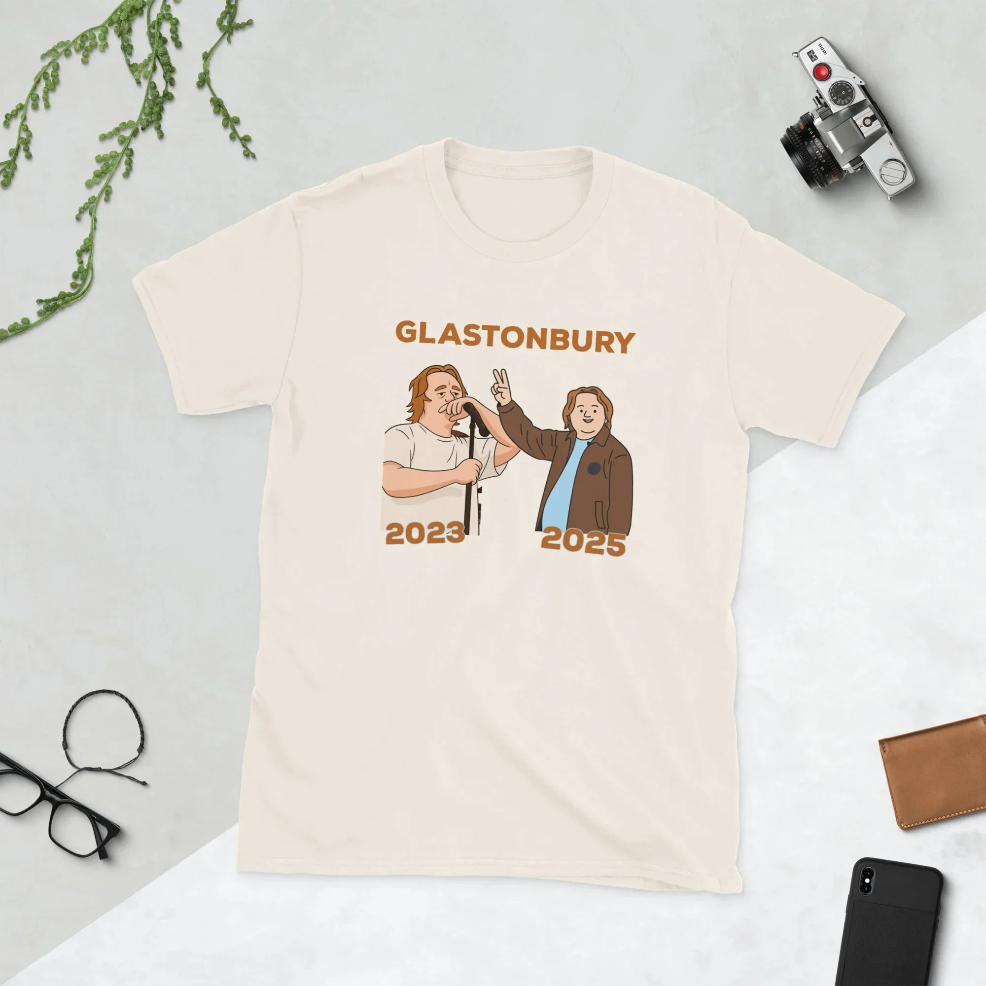 Lewis Capaldi Glastonbury T-Shirt | Sustainable Cotton Unisex Fan Apparel