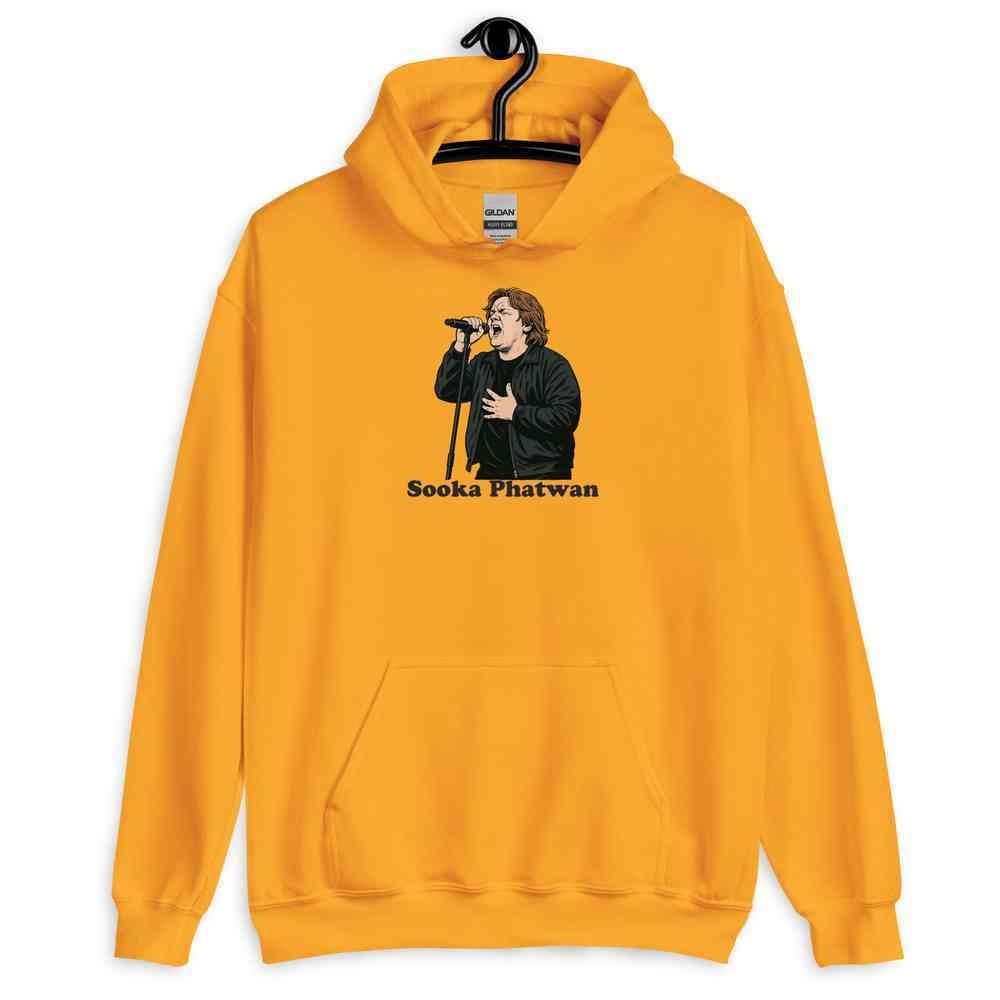 Lewis Capaldi Hoodie | Sooka Phatwan Red Cozy Unisex Apparel