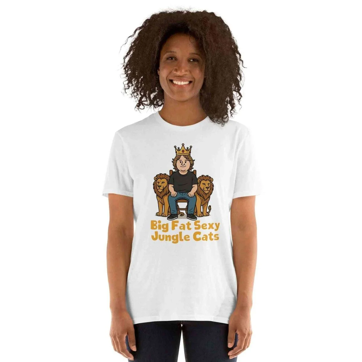 Lewis Capaldi Big Fat Sexy Jungle Cats Unisex T-Shirt | 100% Cotton Graphic Tee