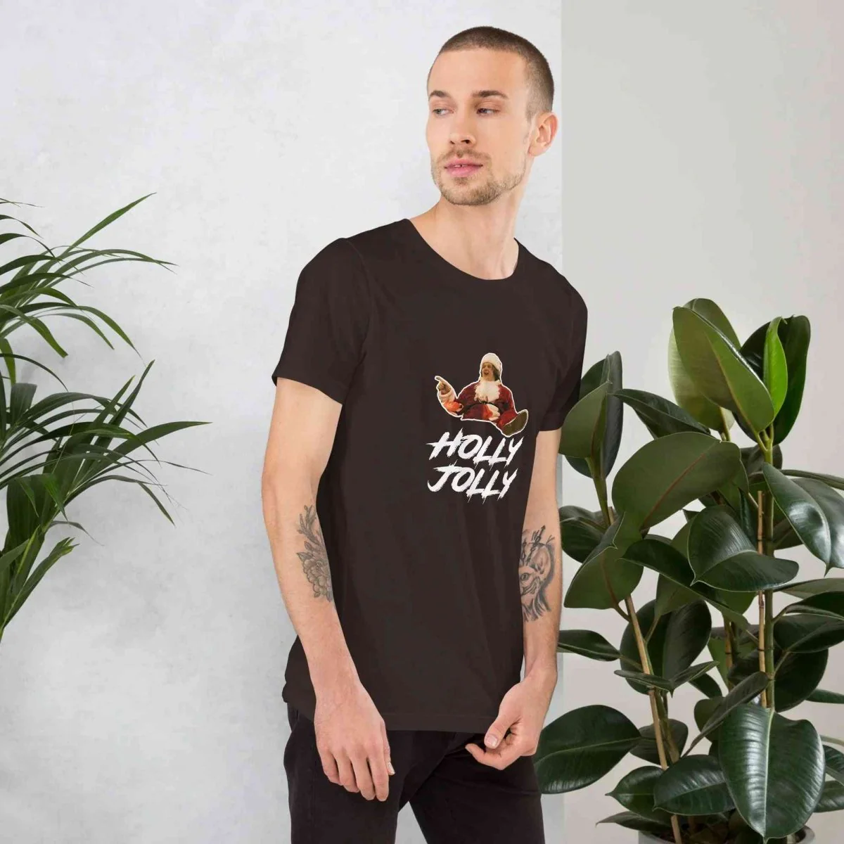 Lewis Capaldi Christmas T-Shirt - Holly Jolly Festive Unisex Apparel