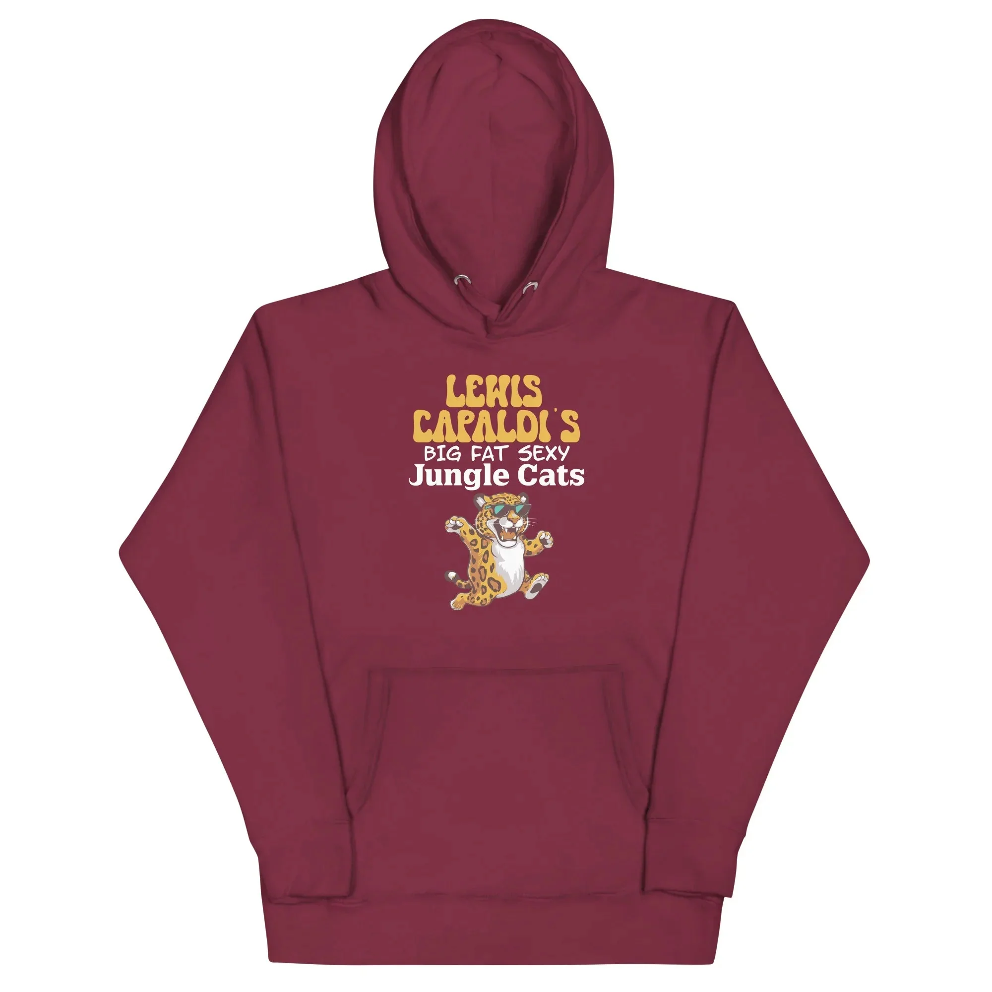 Lewis Capaldi Big Fat Sexy Jungle Cats Hoodie - Unisex Graphic Sweatshirt