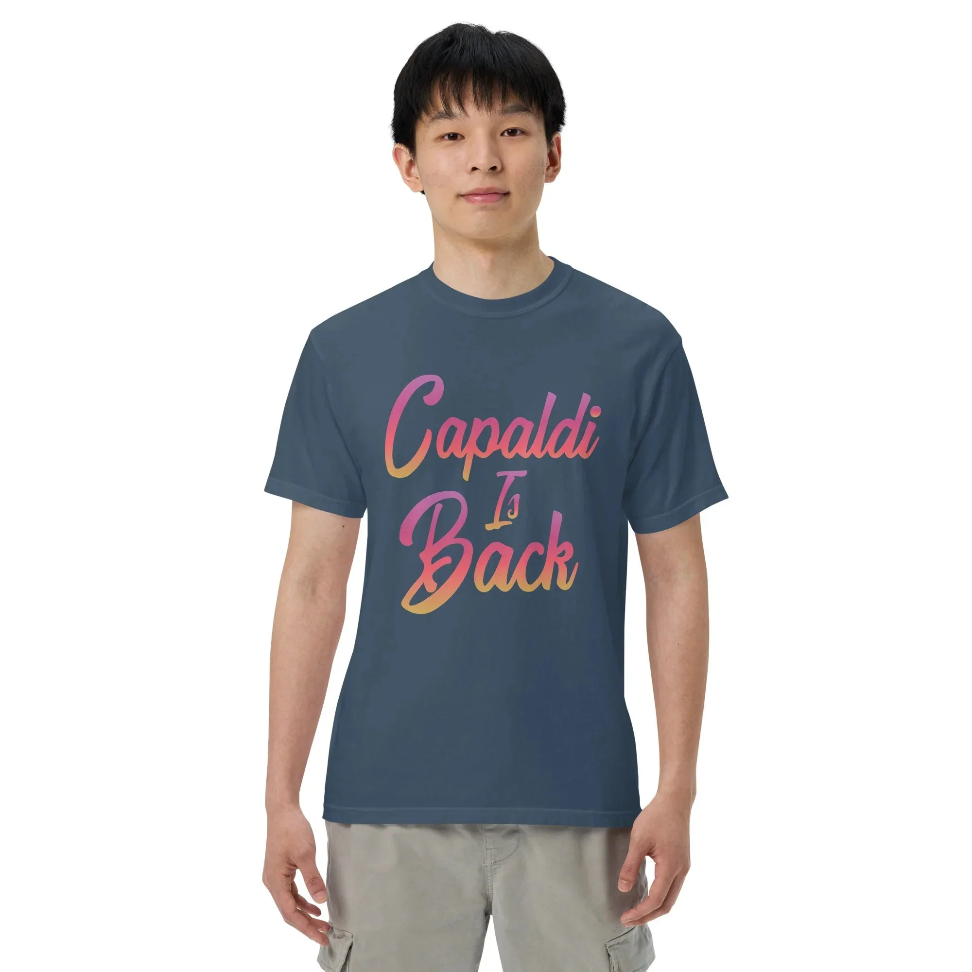 Lewis Capaldi T-Shirt | Unisex Cotton Graphic Tee - Capaldi Is Back