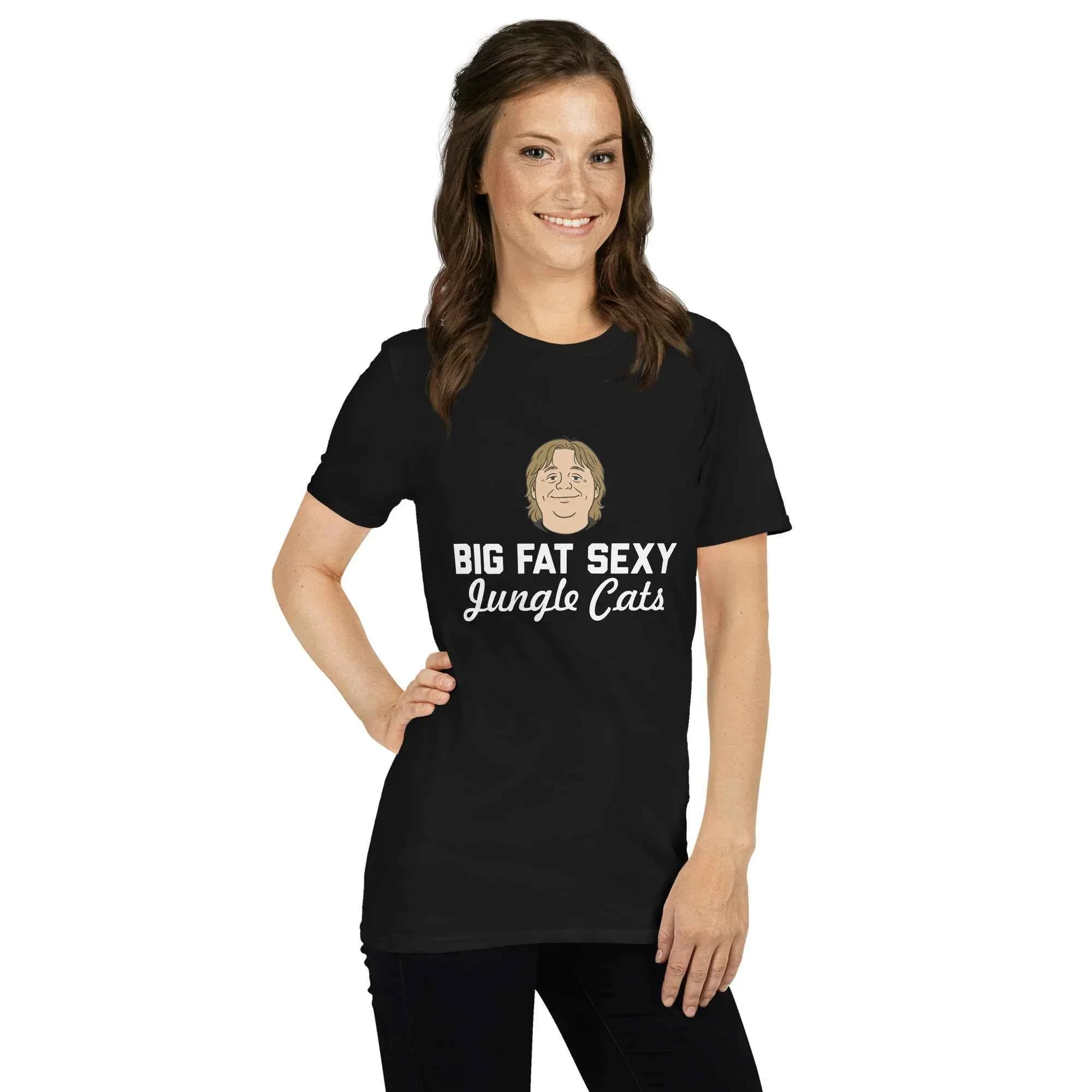 Lewis Capaldi T-Shirt | Big Fat Sexy Jungle Cats Cotton Unisex Tee