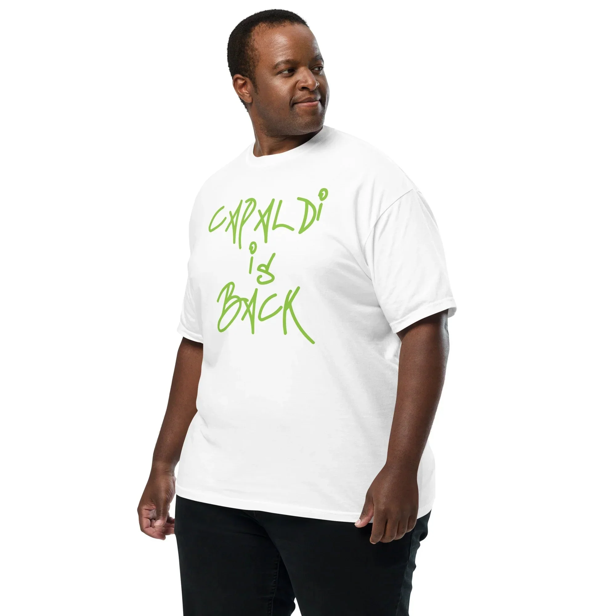 Lewis Capaldi T-Shirt | 'Capaldi Is Back' Cotton Unisex Tee