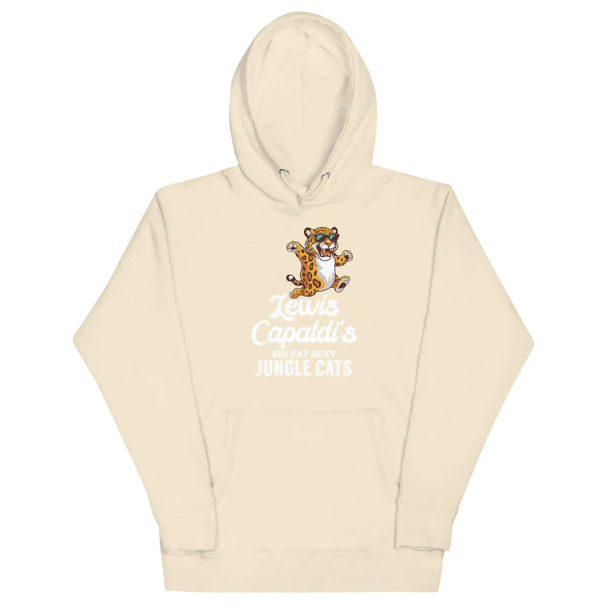Lewis Capaldi Big Fat Sexy Jungle Cats Unisex Hoodie